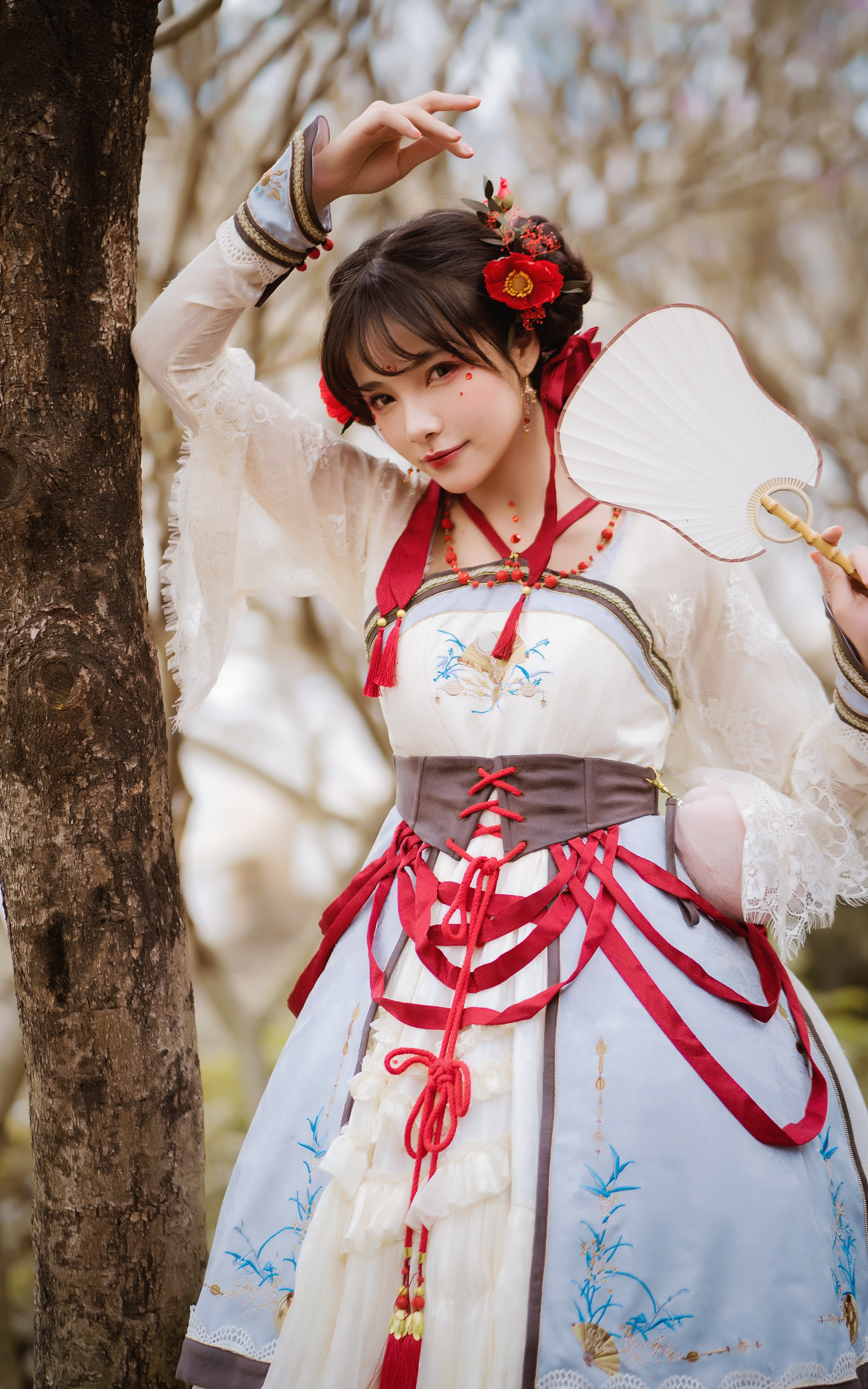 谢安然的中国风洛丽塔写真