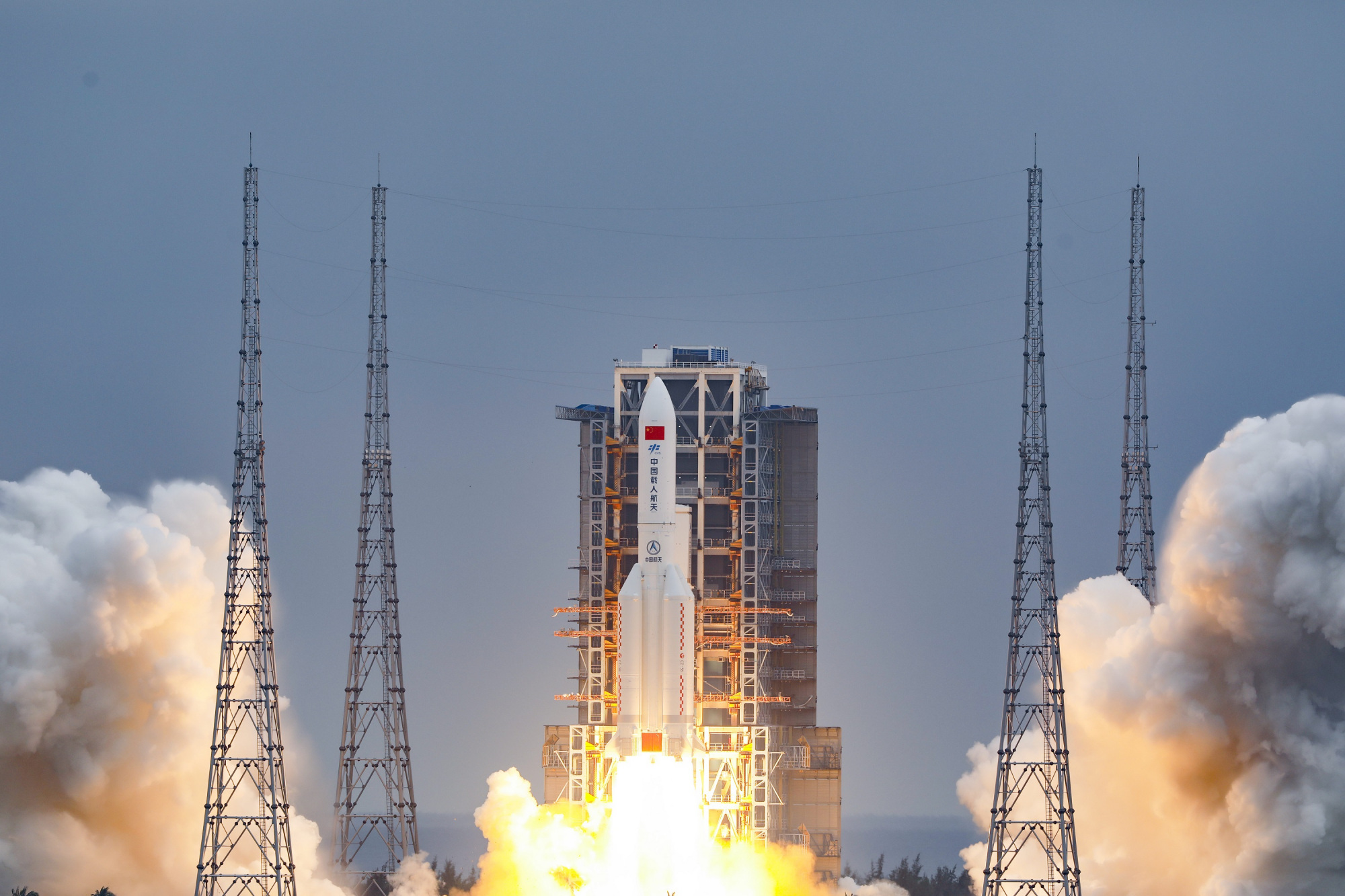 圆满成功!空间站天和核心舱发射升空