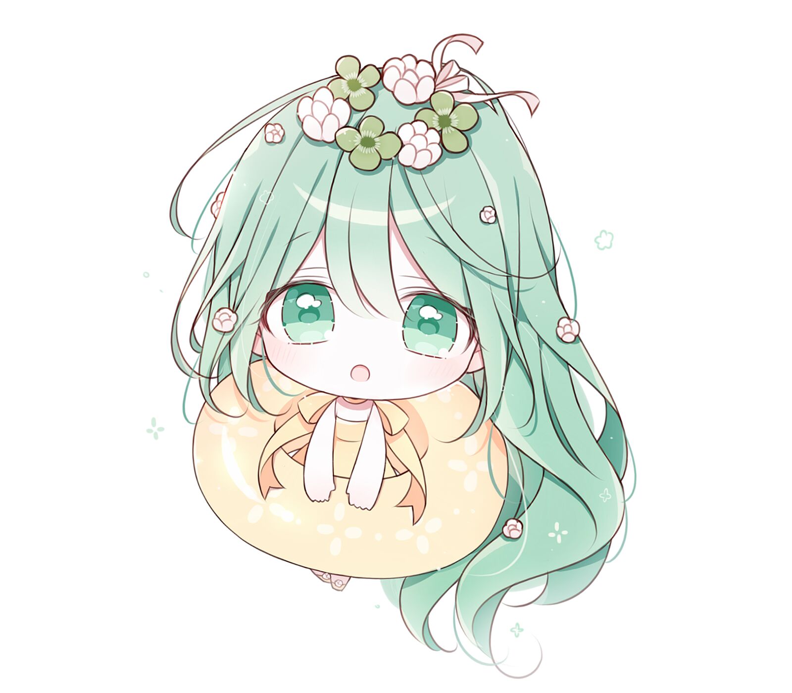 动漫壁纸 超适合做头像的q版二次元角色