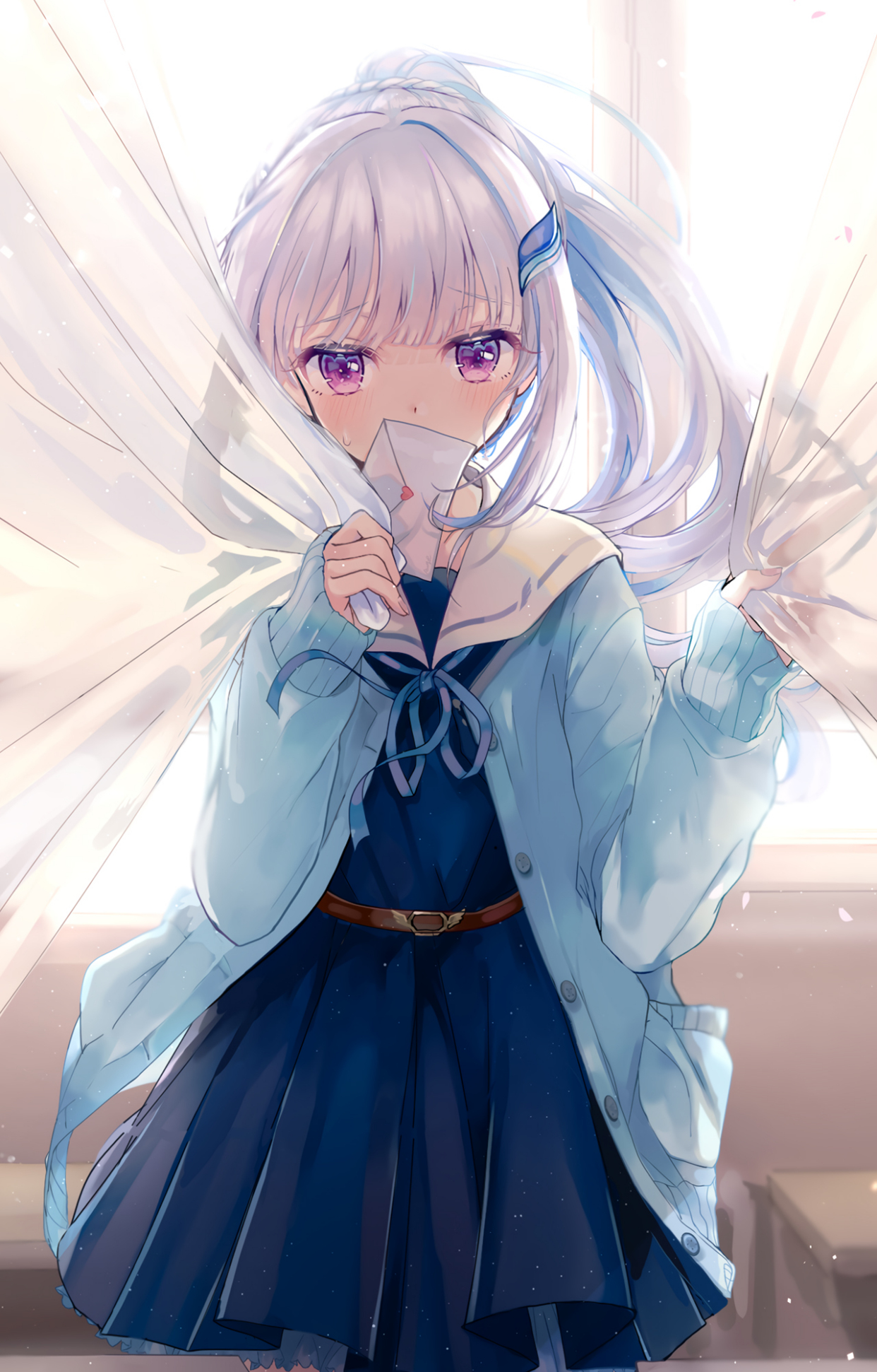 高清动漫手机壁纸分享,日本虚拟歌姬,偶像lize helesta的插画图