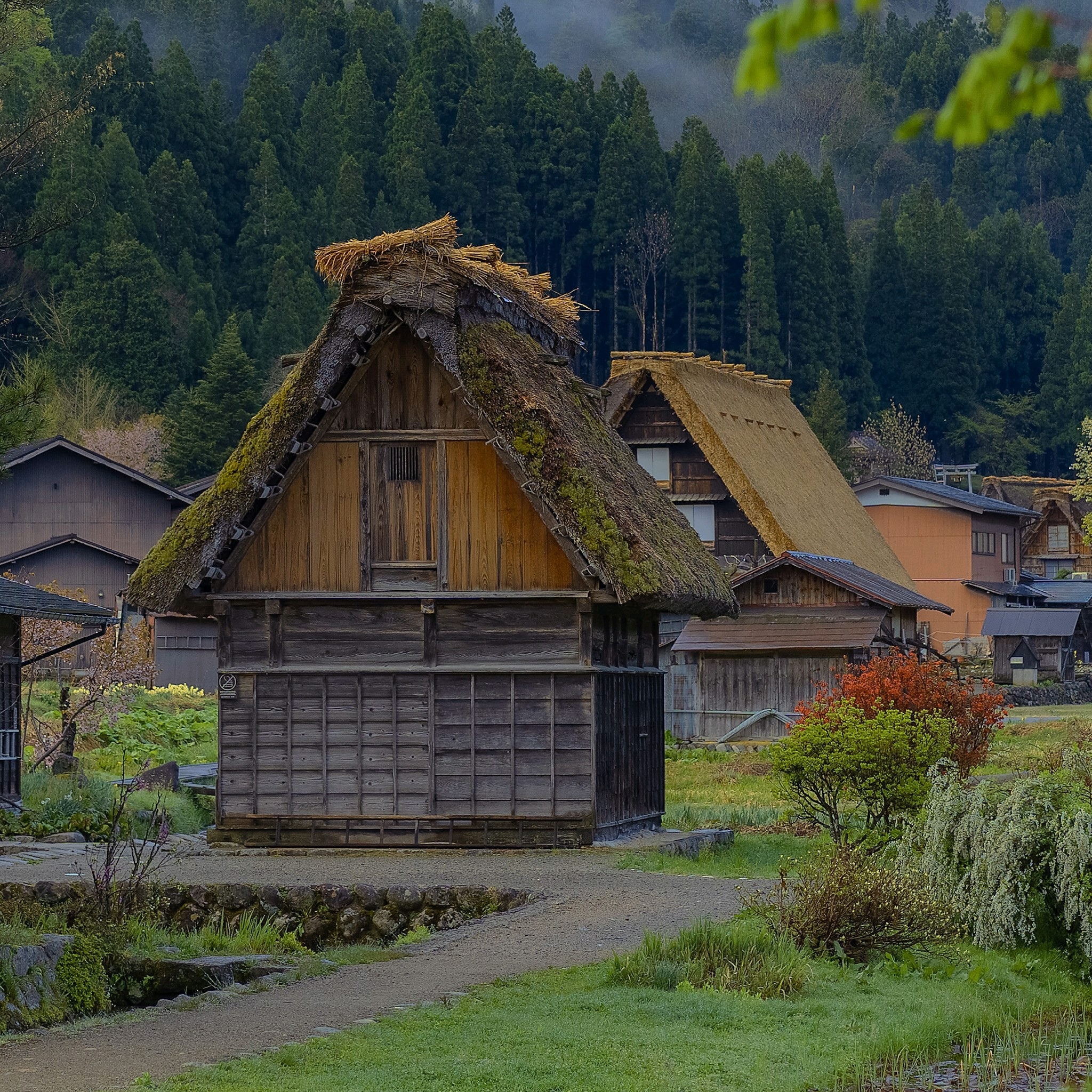 日本的乡野田园风光 平板壁纸