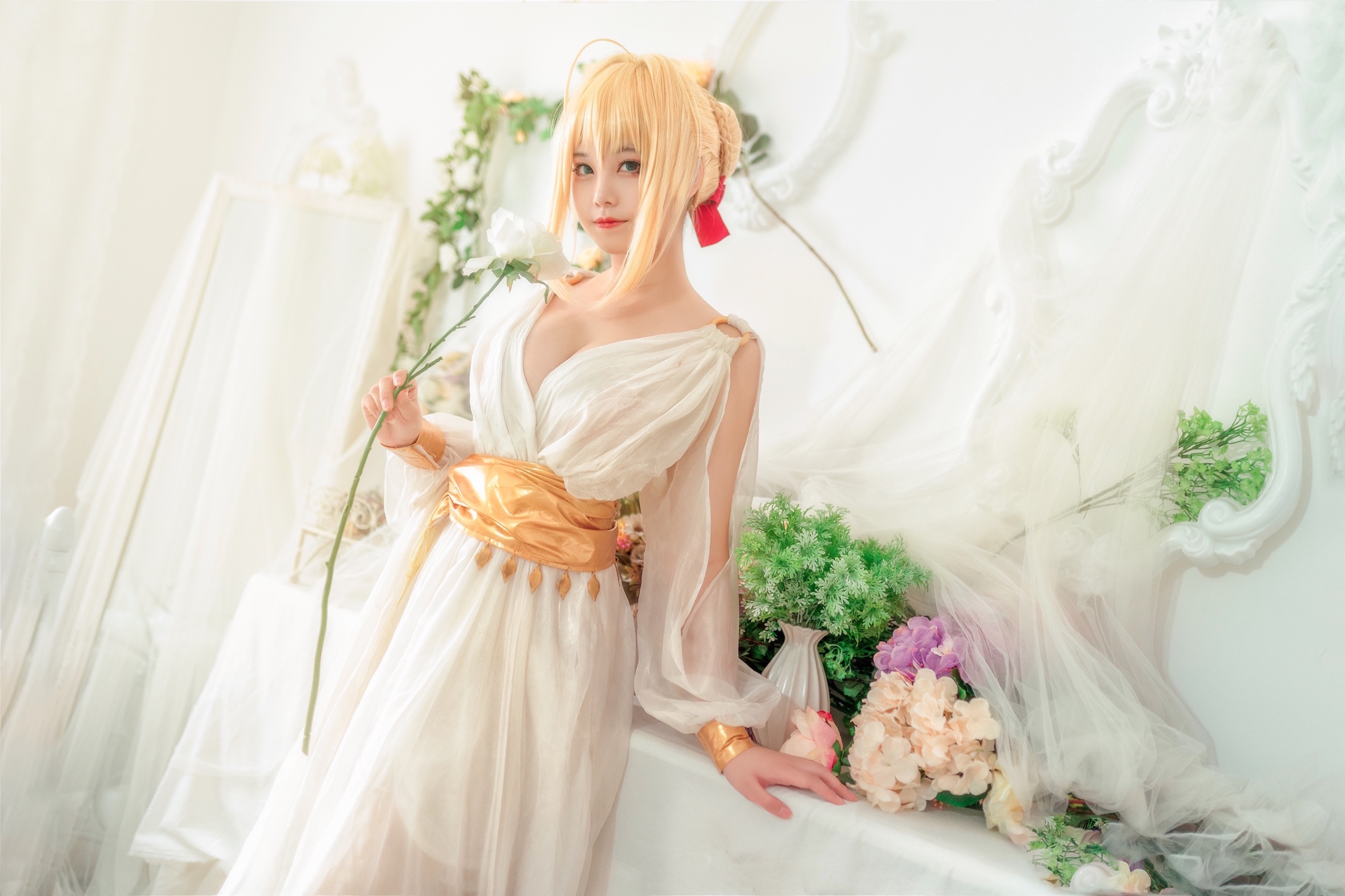 二次元cos丨fate/extra·尼禄丨蜜汁猫裘