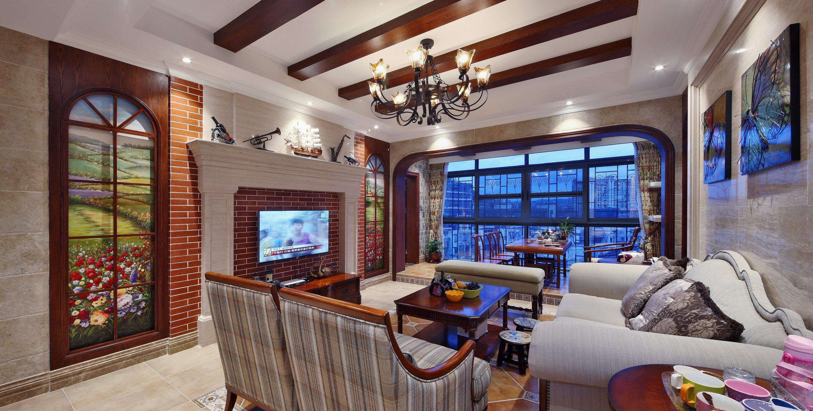 绿港装饰 美式风格特点不羁怀旧富有情调