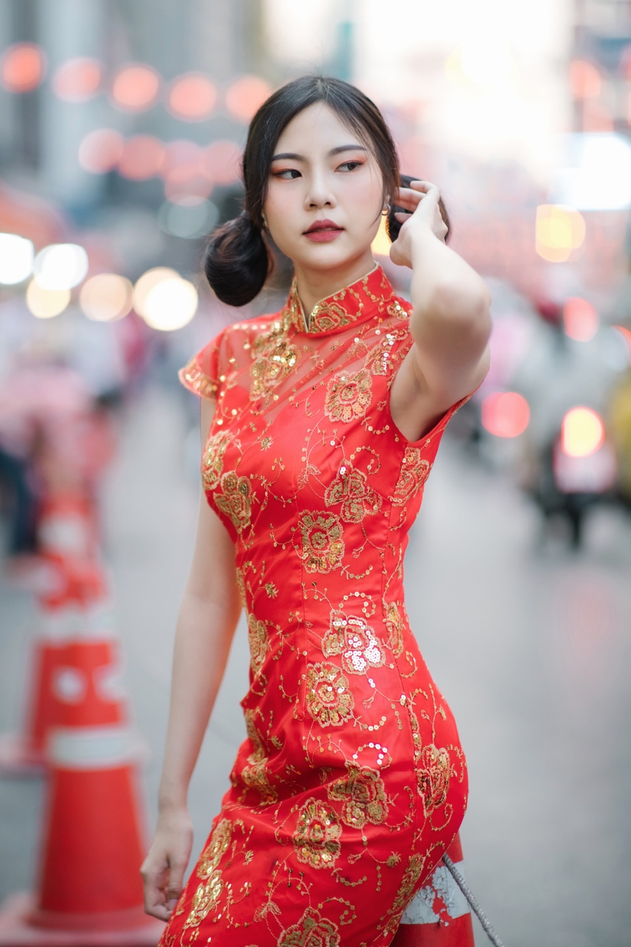 新春美女中国风,拜年摄影集
