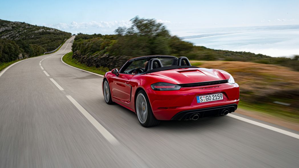 入门级颜值担当,保时捷718 boxster gts