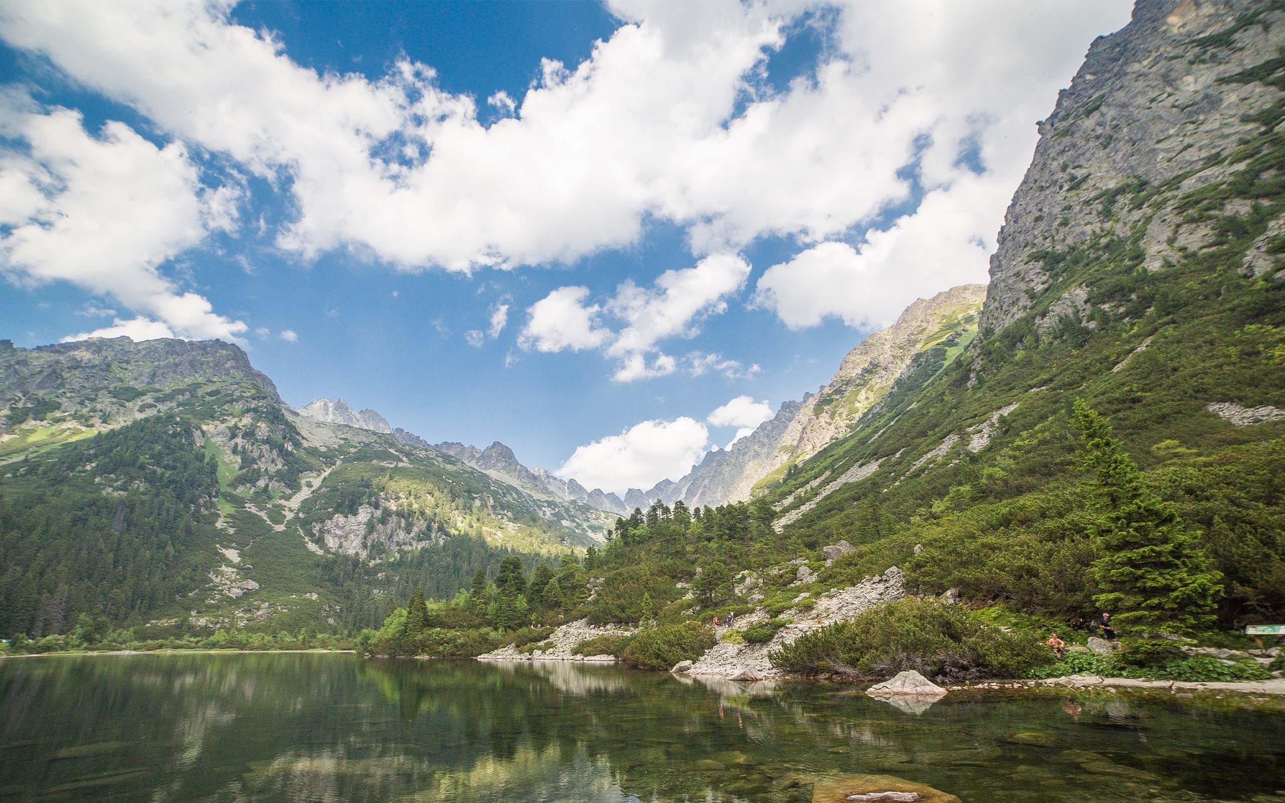山川自然优美风光