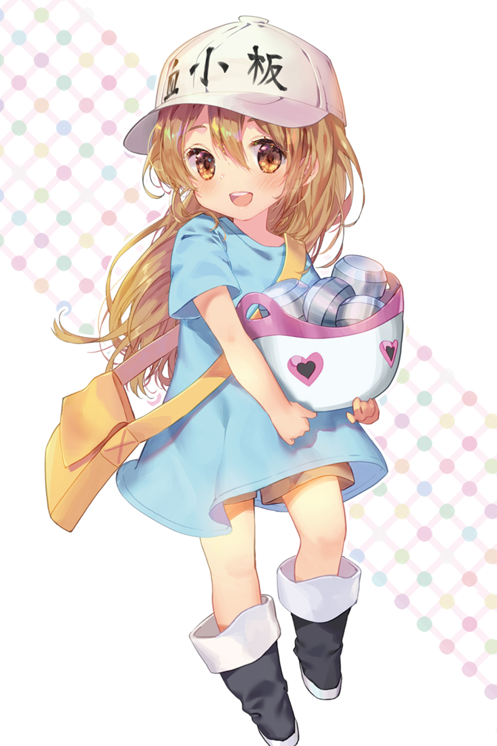 《工作细胞》血小板动漫手机壁纸分享,人体细胞原来可以这么可爱