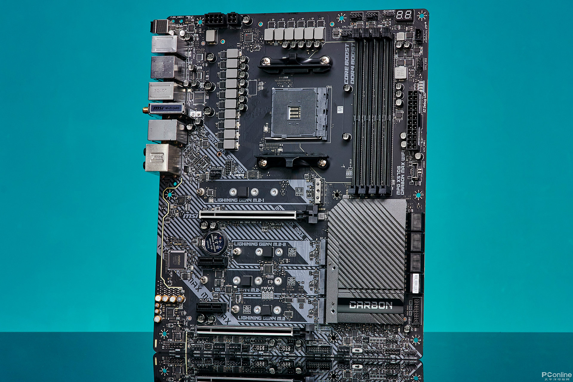 暗黑军团又一新军!微星mpg x570s carbon max wifi主板图赏