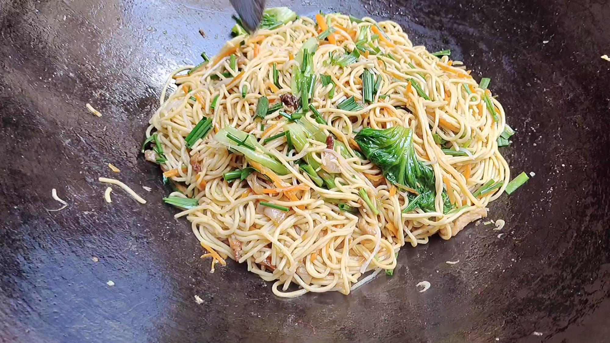 特色闽南炒面 简单几个步骤就可以学会