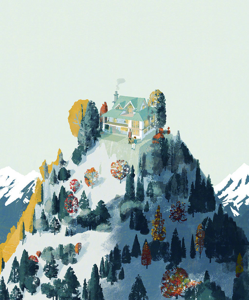 日本插画师木内达朗(tatsuro kiuchi) 绘画作品欣赏