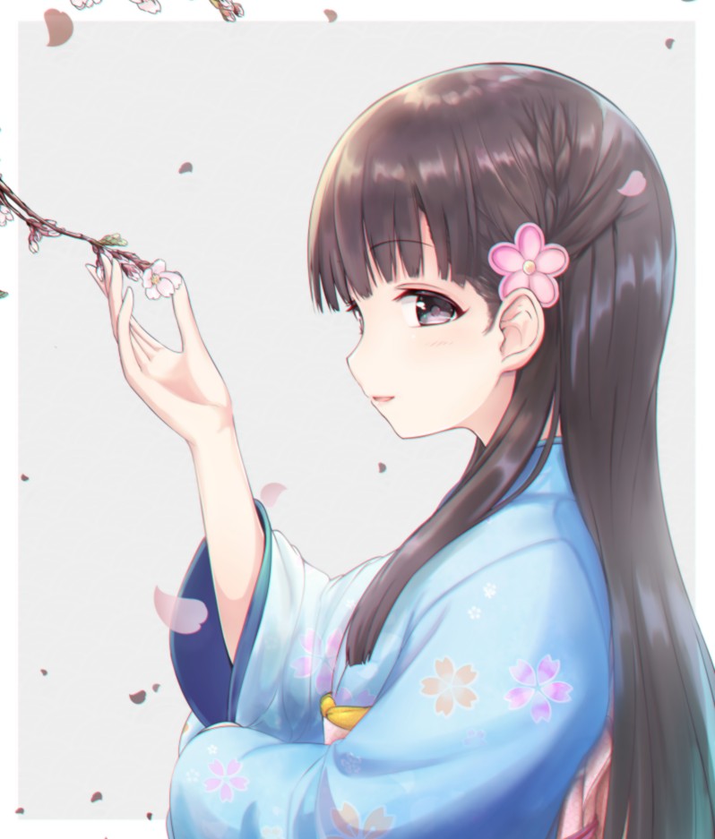 青春偶像少女二次元漫画《灰姑娘女孩》女主"小早川纱枝"的插画