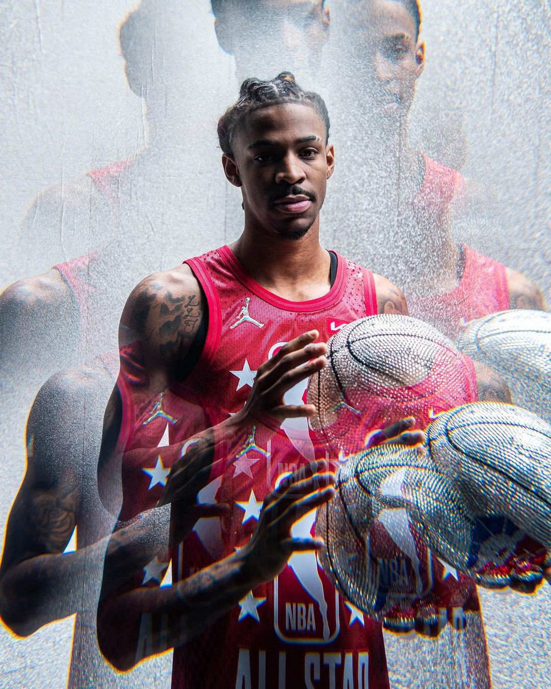 nba全明星球员个人写真出炉