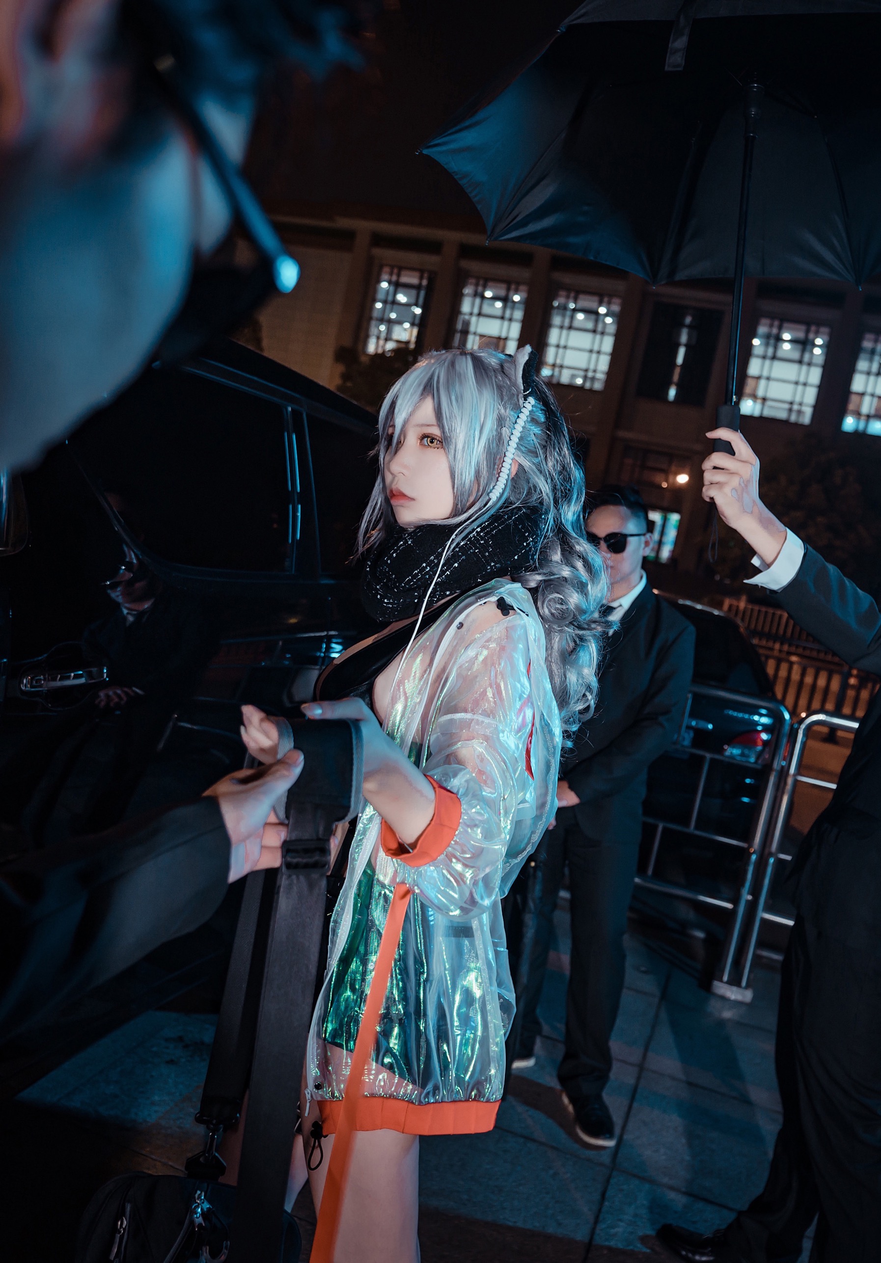 cosplay欣赏丨明日方舟·黑丨爱老师_phd