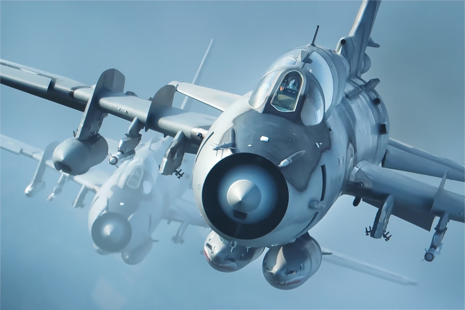 苏-22战斗轰炸机美图