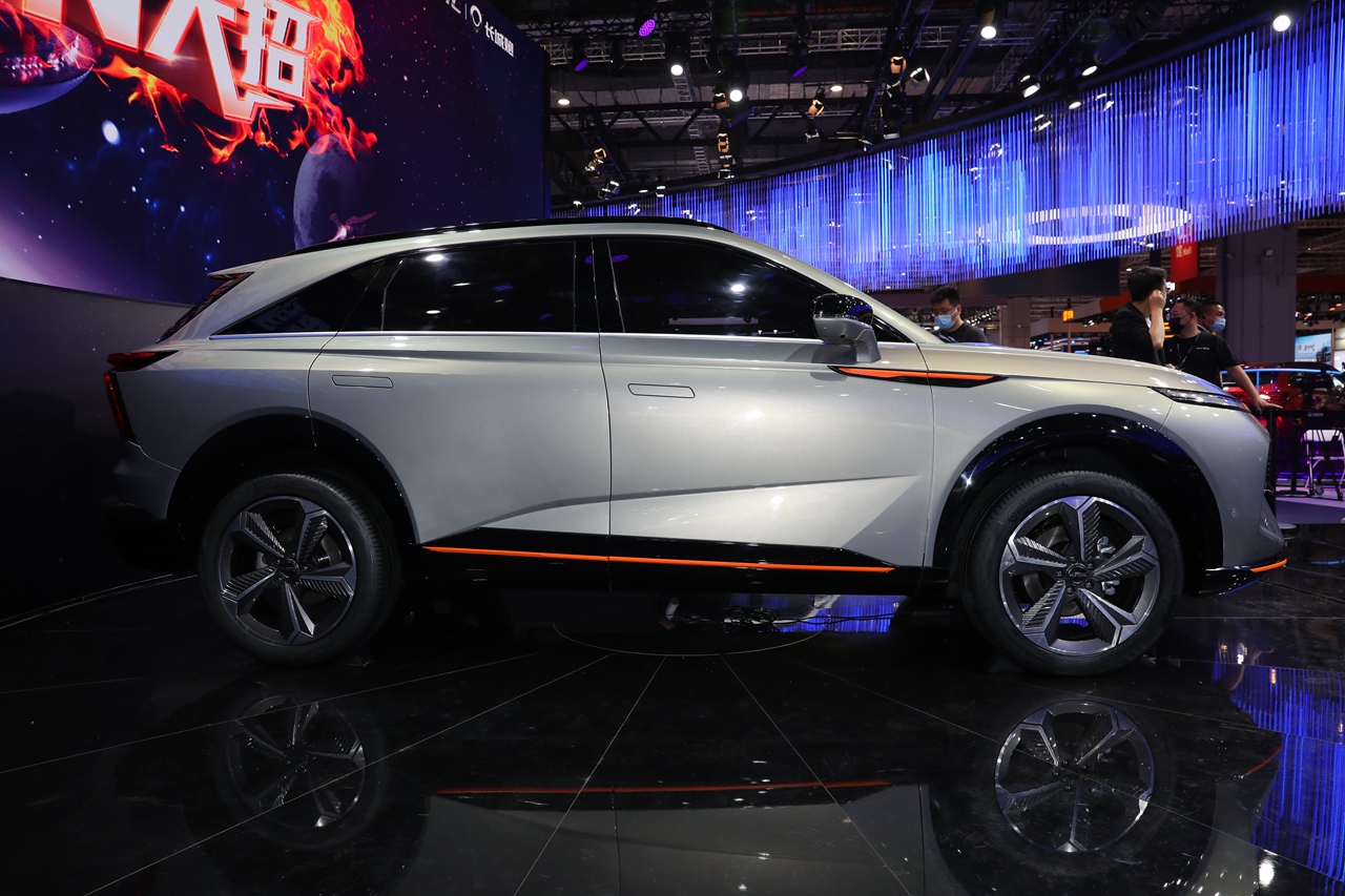 2021上海车展实拍:哈弗xy