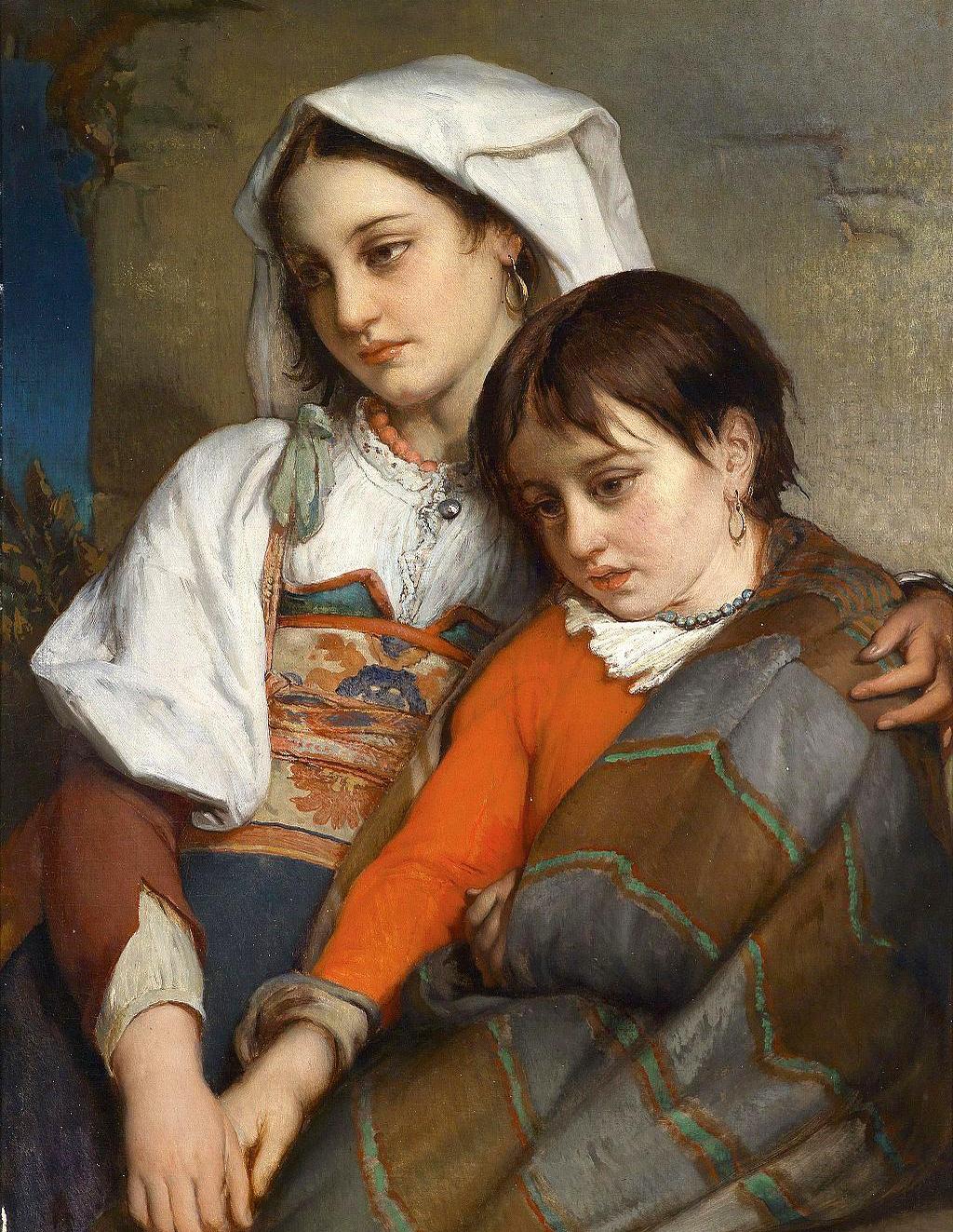 比利时后印象派画家费尔南德图森(1873–1956年)油画作品欣赏