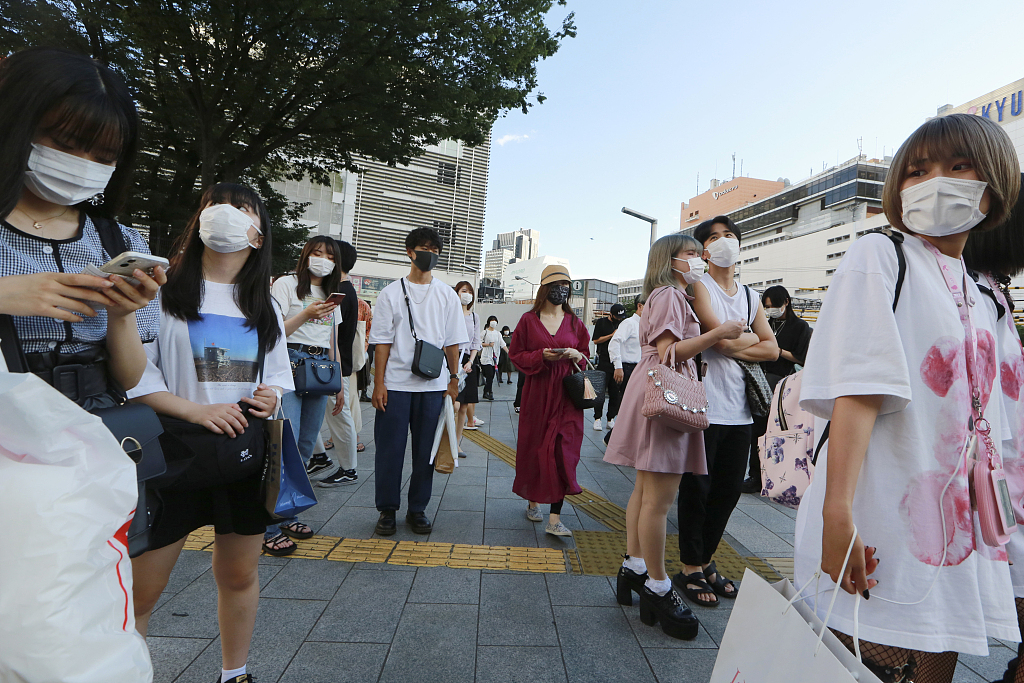 日本东京单日新增新冠肺炎病例连续一周破千