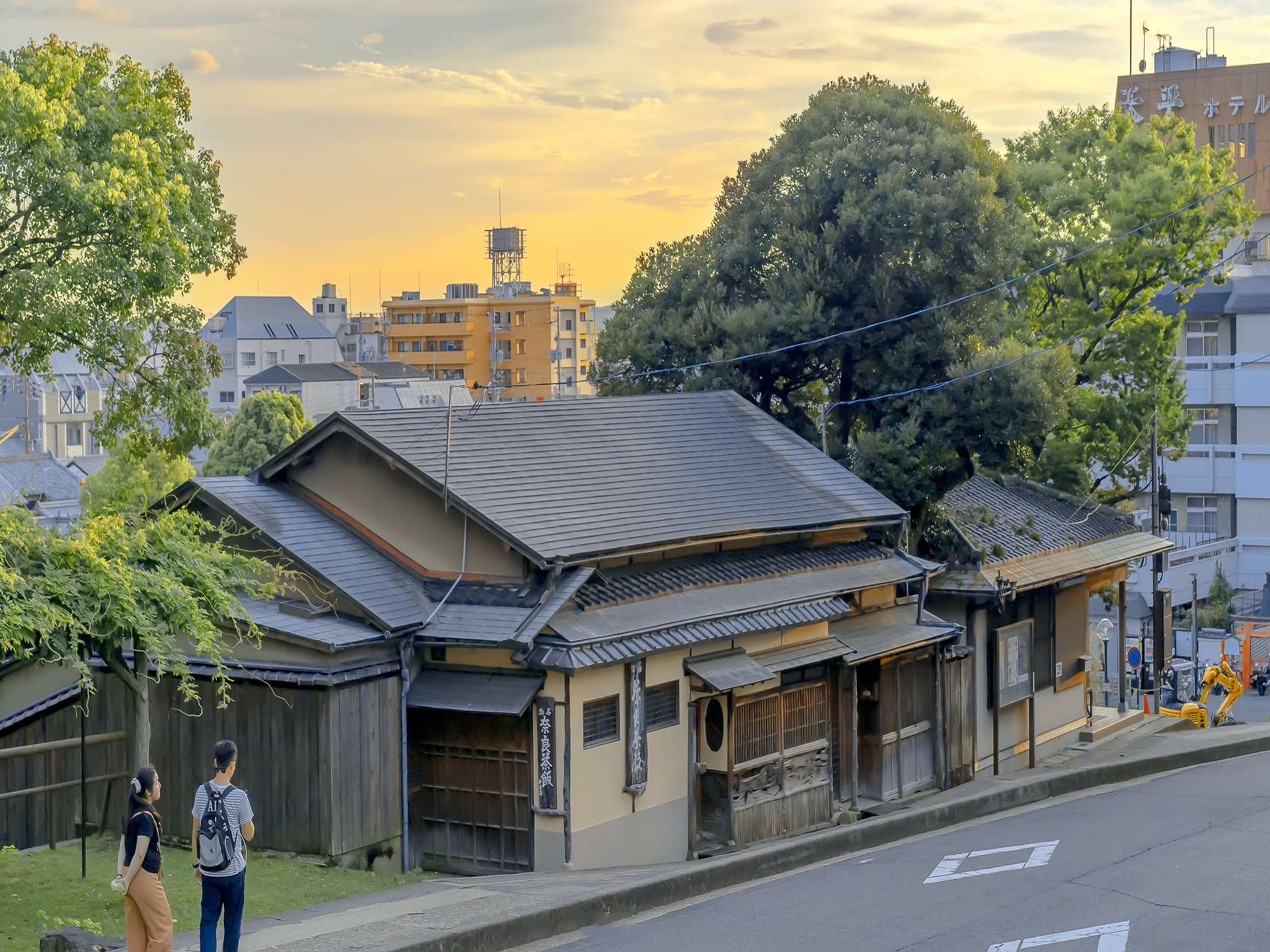 日系清新唯美街道