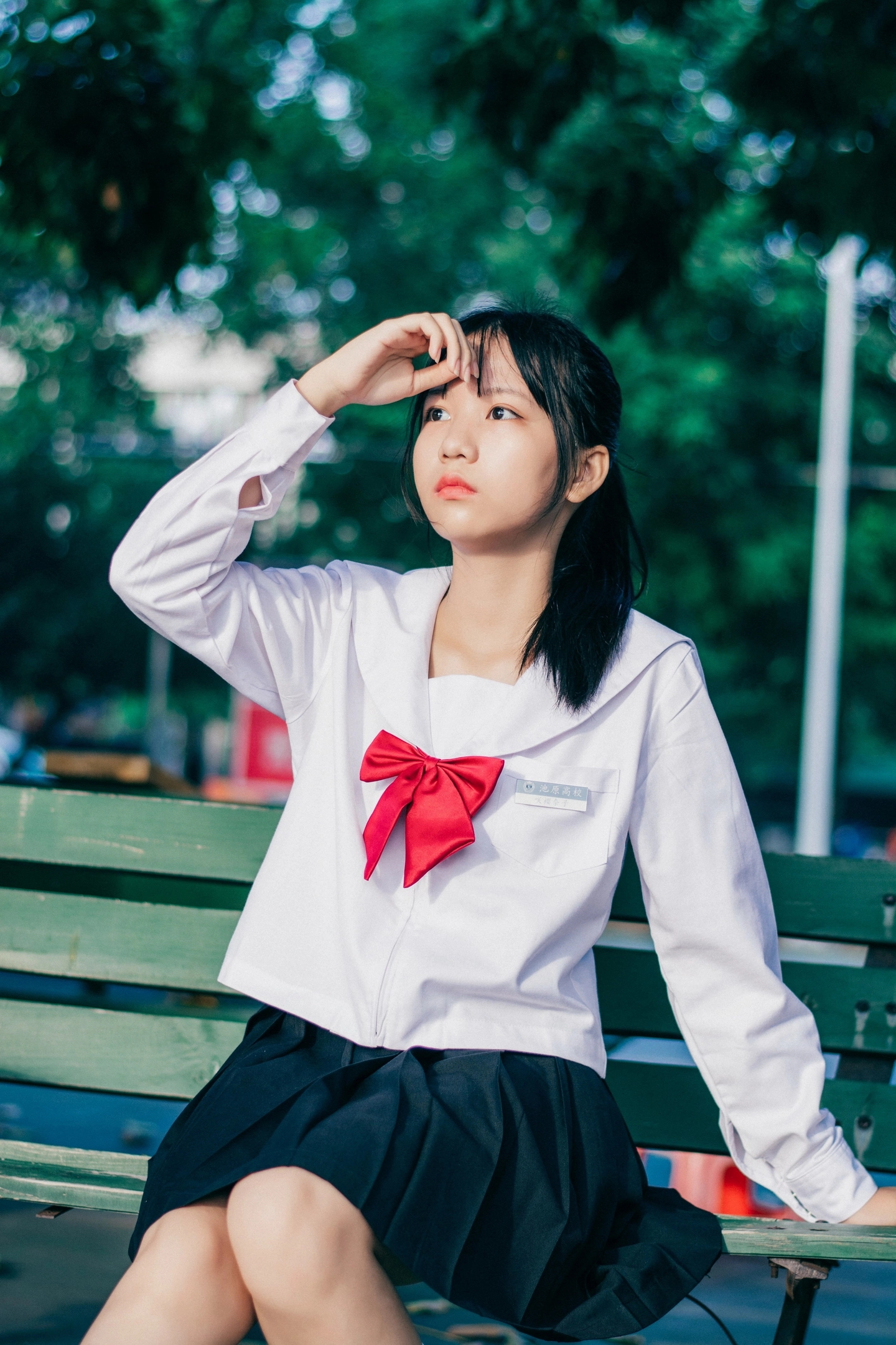 jk制服校园写真