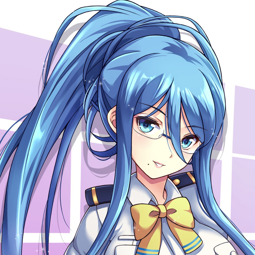《苍蓝钢铁战舰》高雄动漫头像分享,重型巡洋舰背后的可爱美少女
