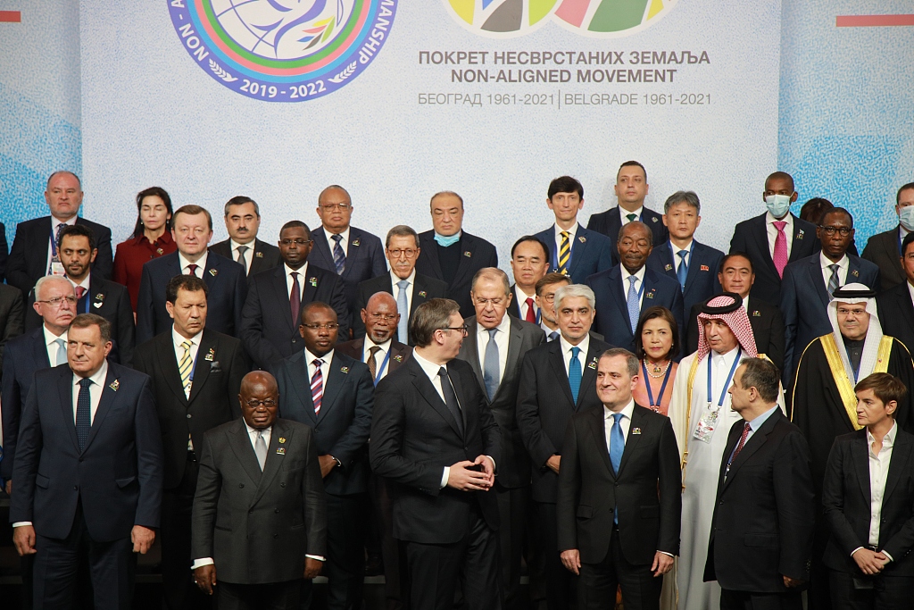 不结盟运动成立60周年纪念会议在塞尔维亚召开 呼吁坚持多边主义