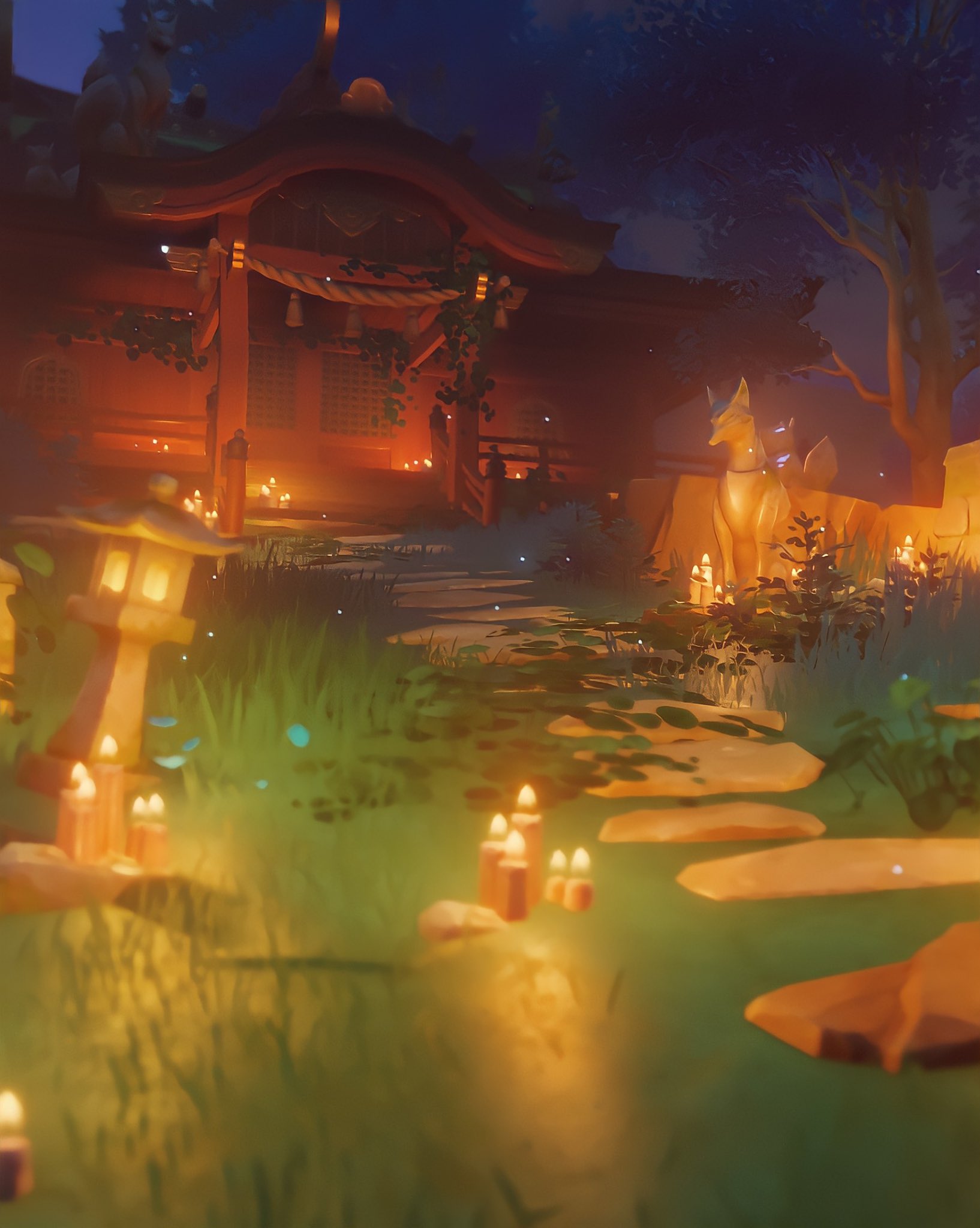 原神摄影集 提瓦特:稻妻篇 雷与永恒的群岛 凄凉与美景并存