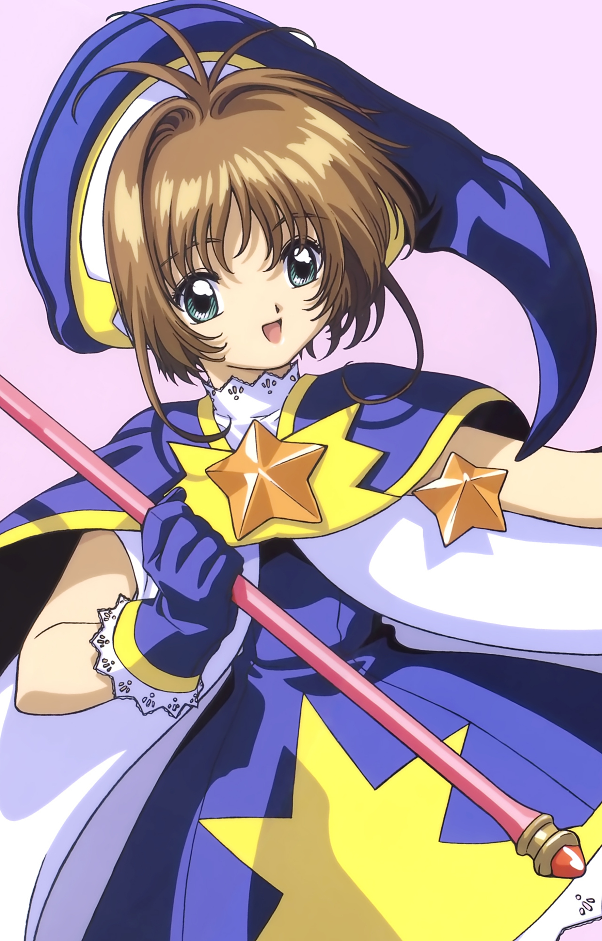 百变小樱高清手机壁纸分享,童年经典动漫角色,总有回忆触发感动