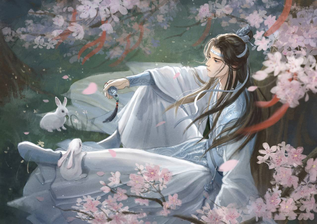 高清古风桌面壁纸,一人一骑,逍遥天地