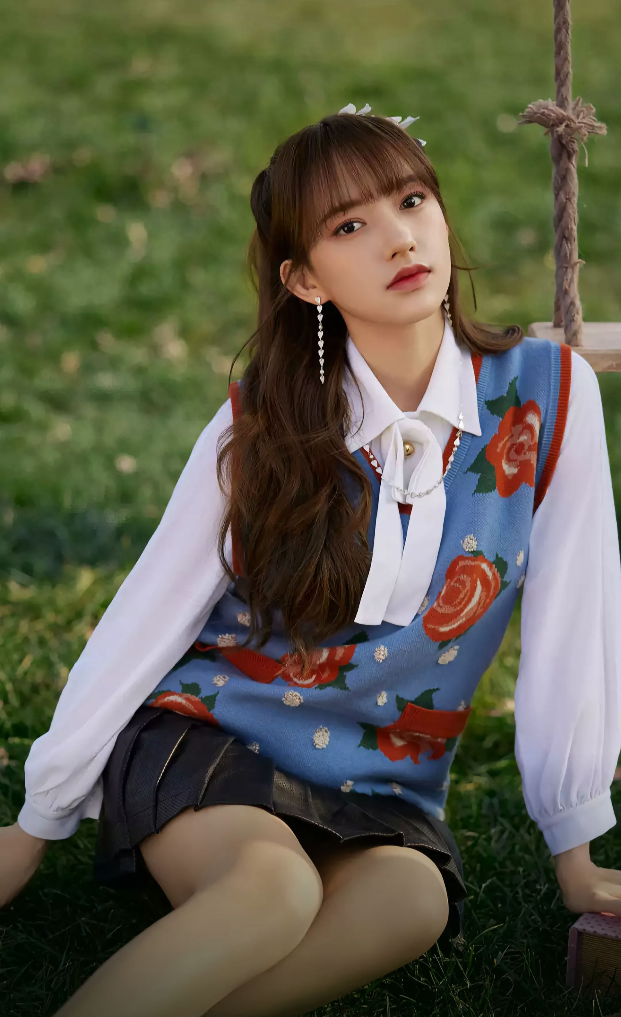 90后美女演员,歌手程潇