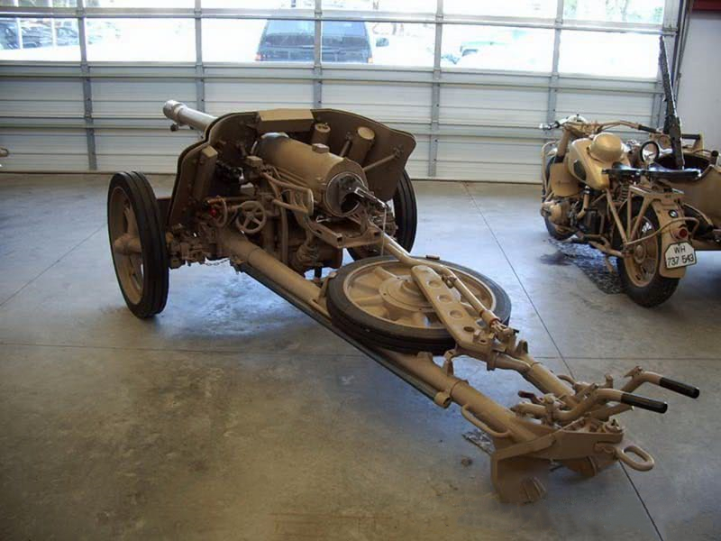 纳粹德国pak38型反坦克炮,默默无闻打到了二战结束