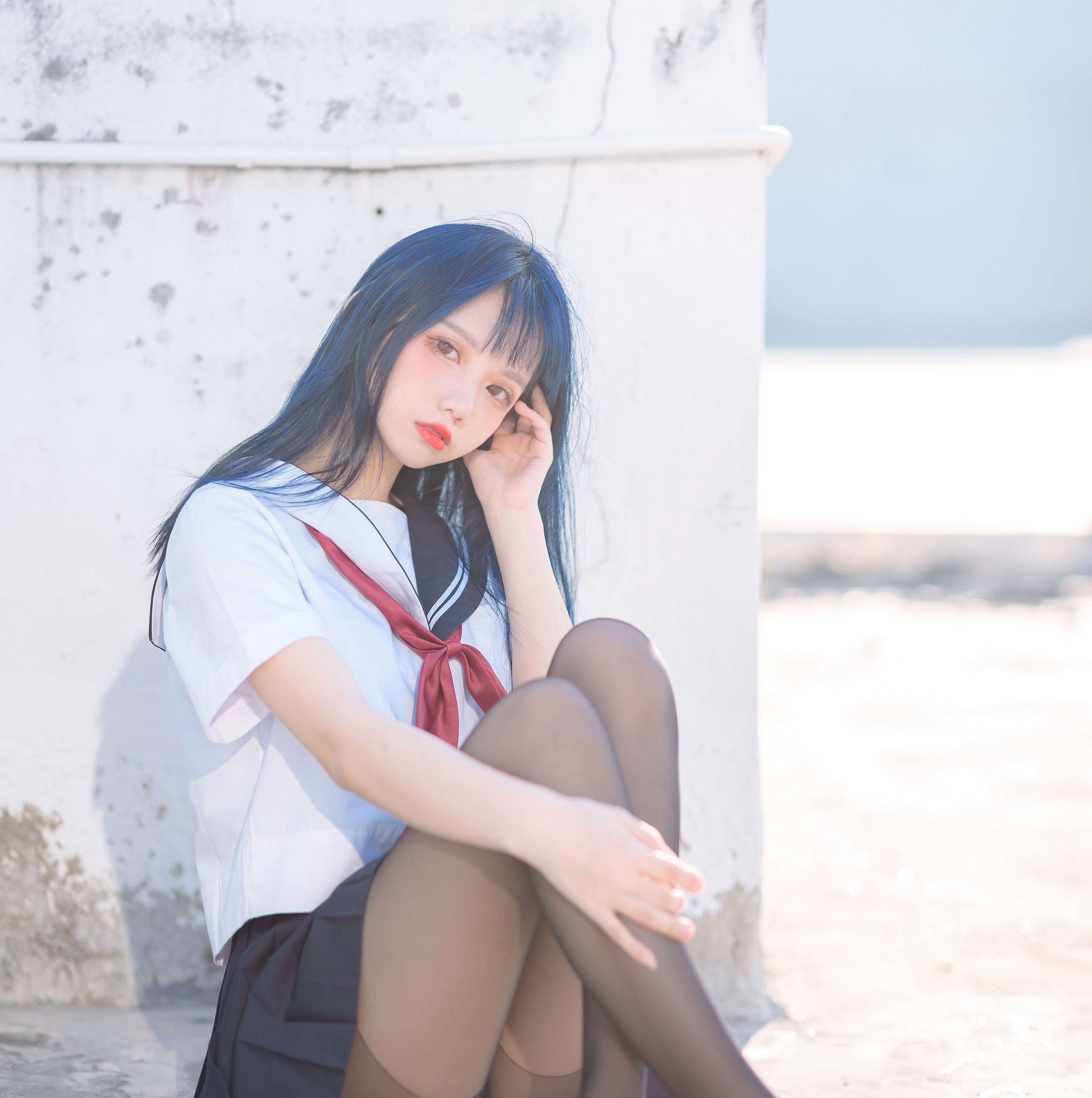 二次元cos丨jk·天空之境丨果咩酱w