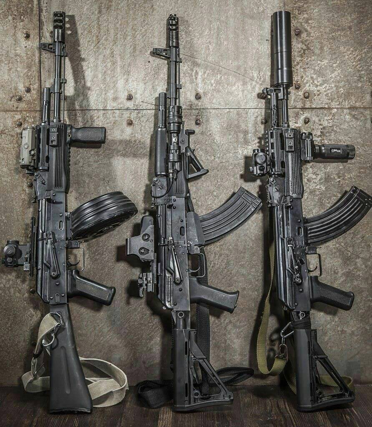 轻武器欣赏系列,这一组精美的枪械图,有些彪悍