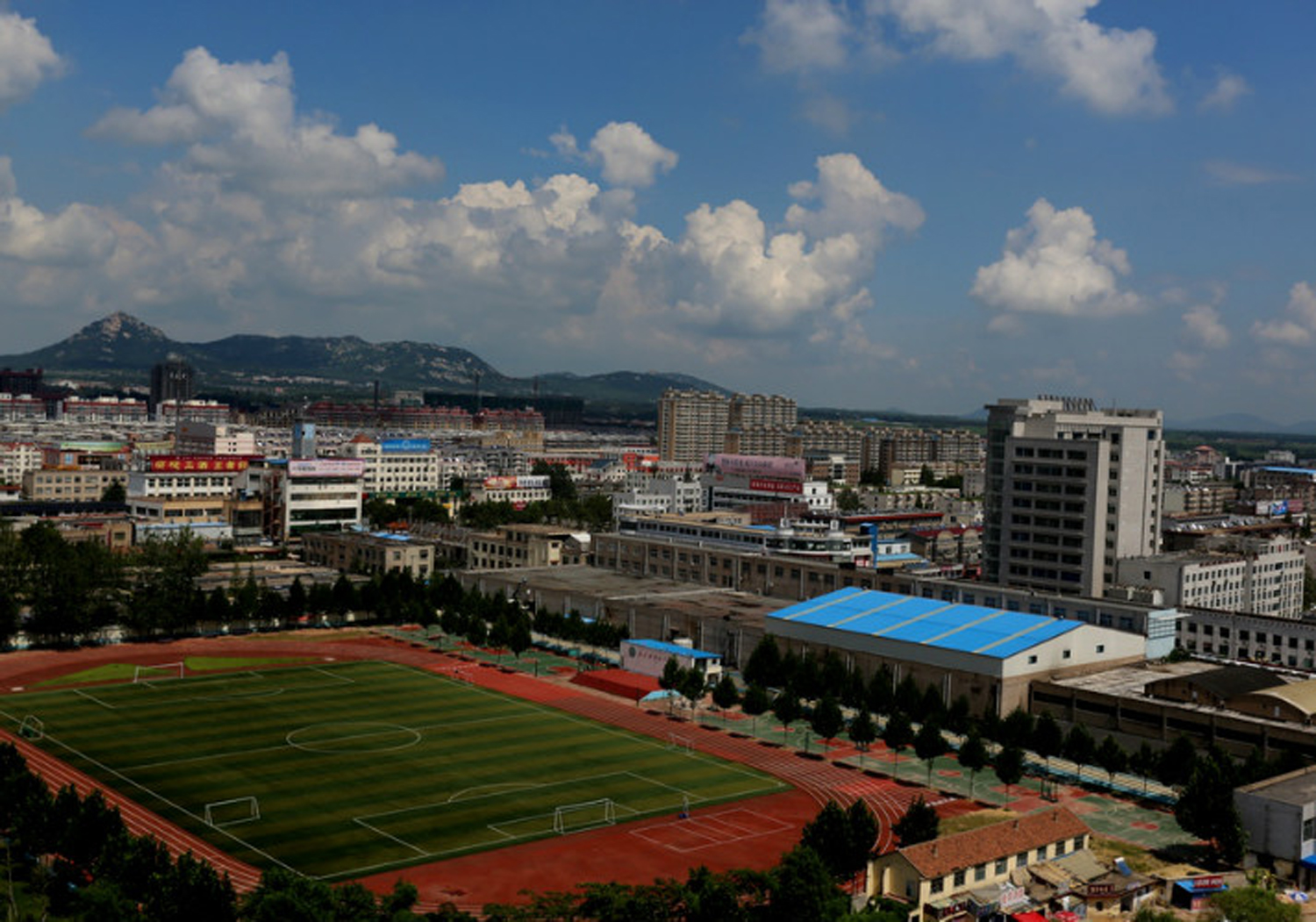 临沭县实验中学:美丽校园,我的家