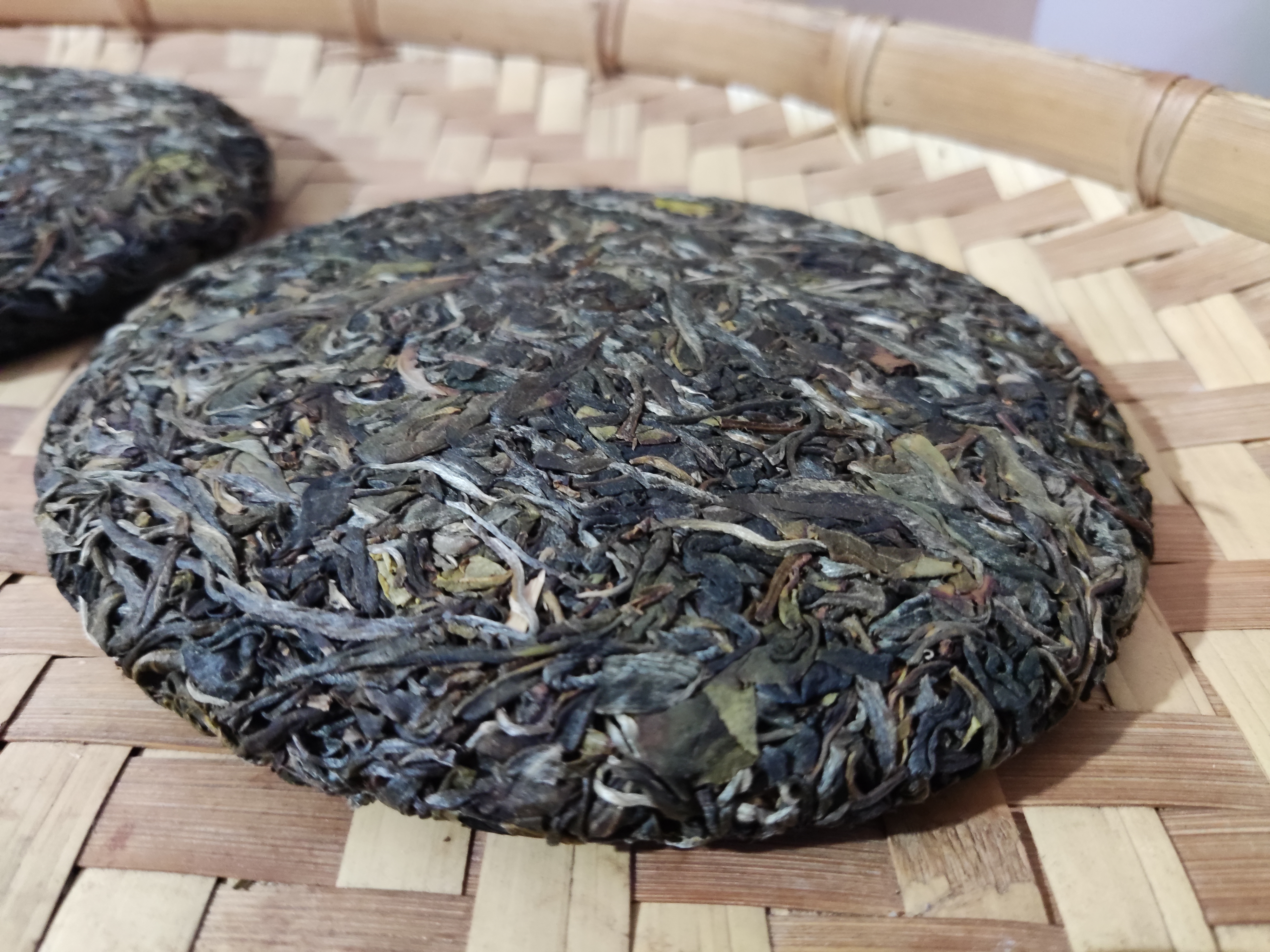 普洱镇沅九甲千家寨2022年古树春茶饼