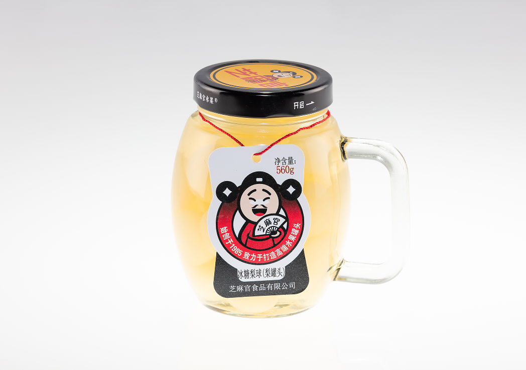 芝麻官水果罐头之梨罐头赏析,永远经典的冰糖雪梨来了