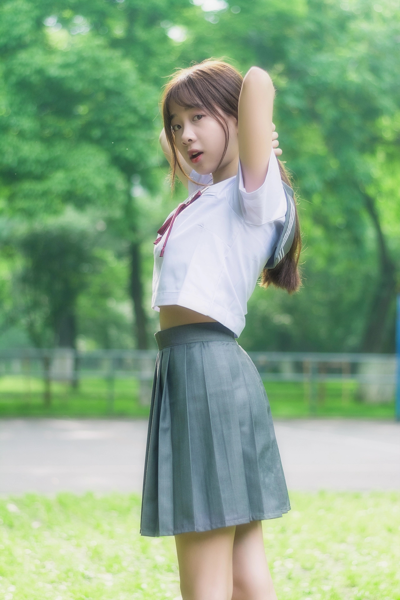 日系校园jk制服摄影写真