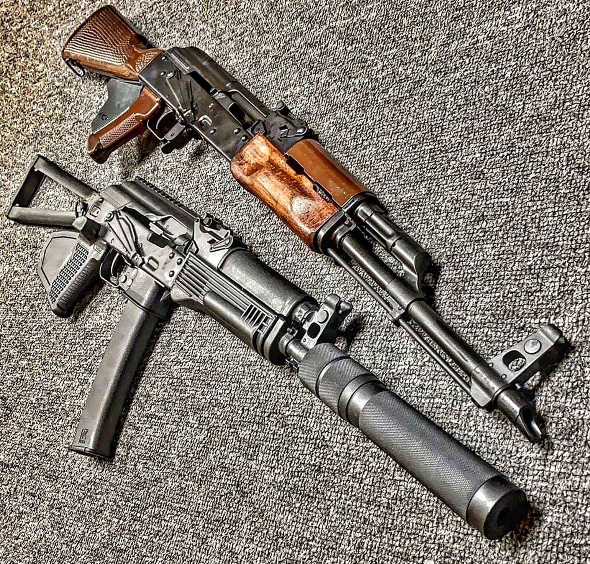 轻武器欣赏系列,ak这个大家族,可谓人才济济