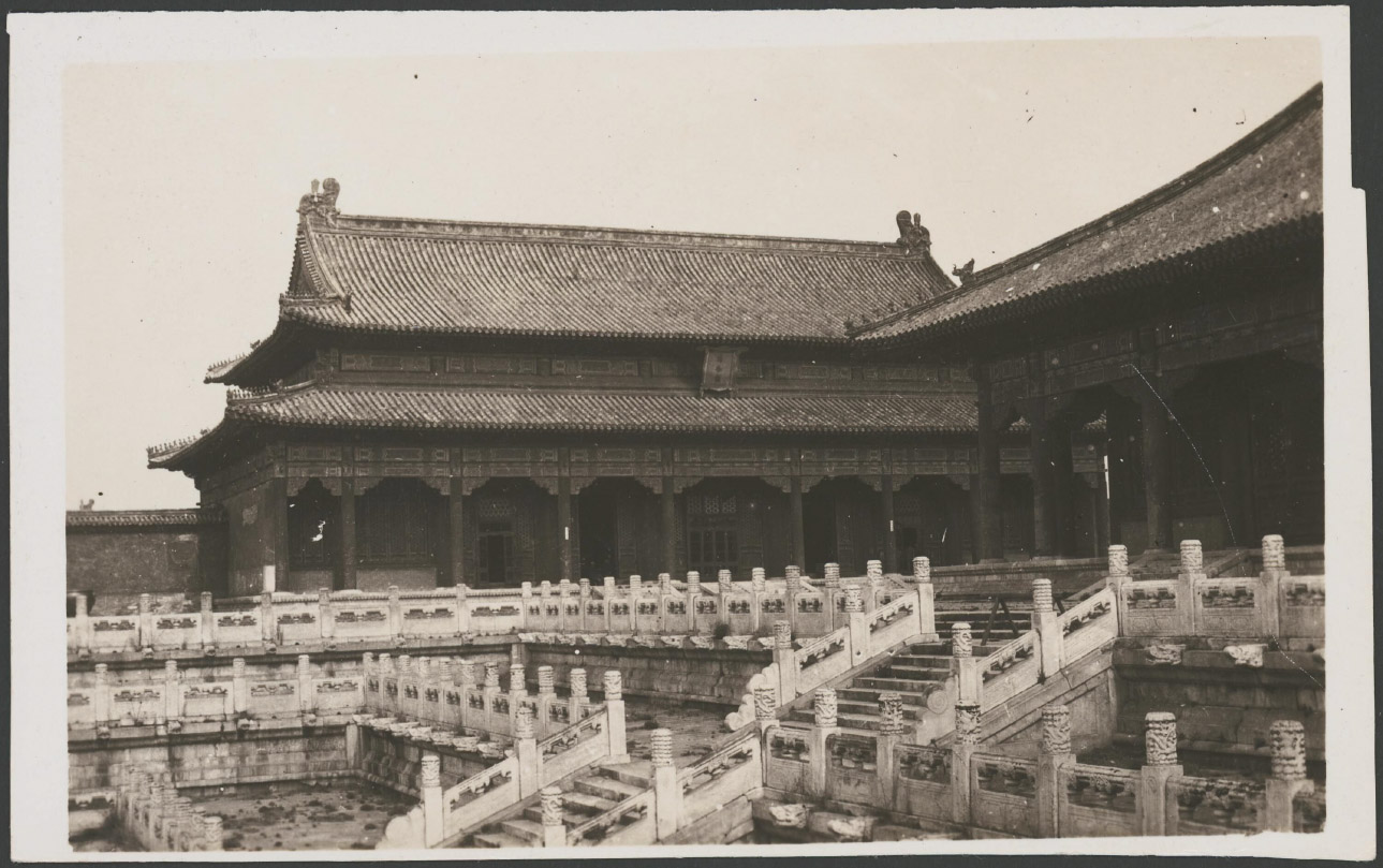 1935年的北京故宫老照片