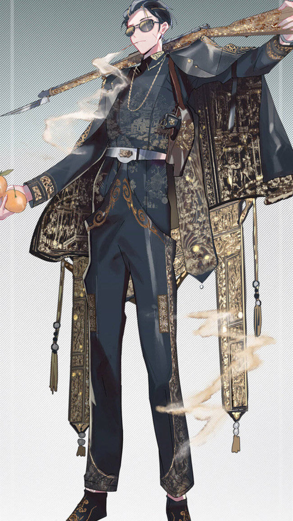 二次元中国藏品拟人化精美插画图集!本土画师akiyako大作鉴赏