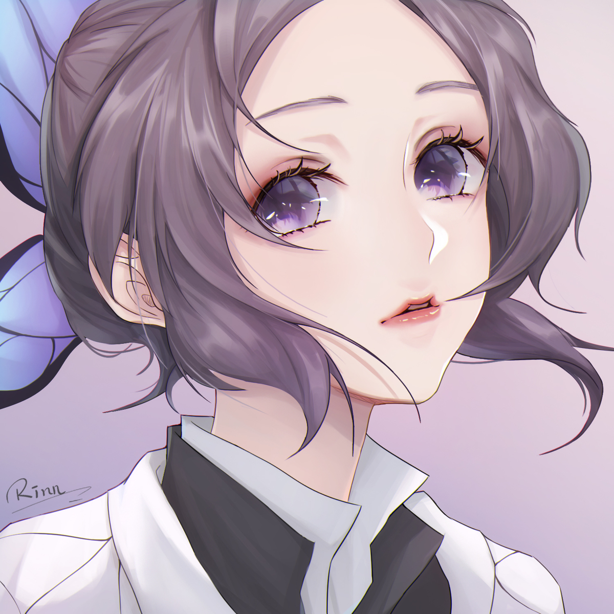 鬼灭之刃:虫柱蝴蝶忍插画欣赏