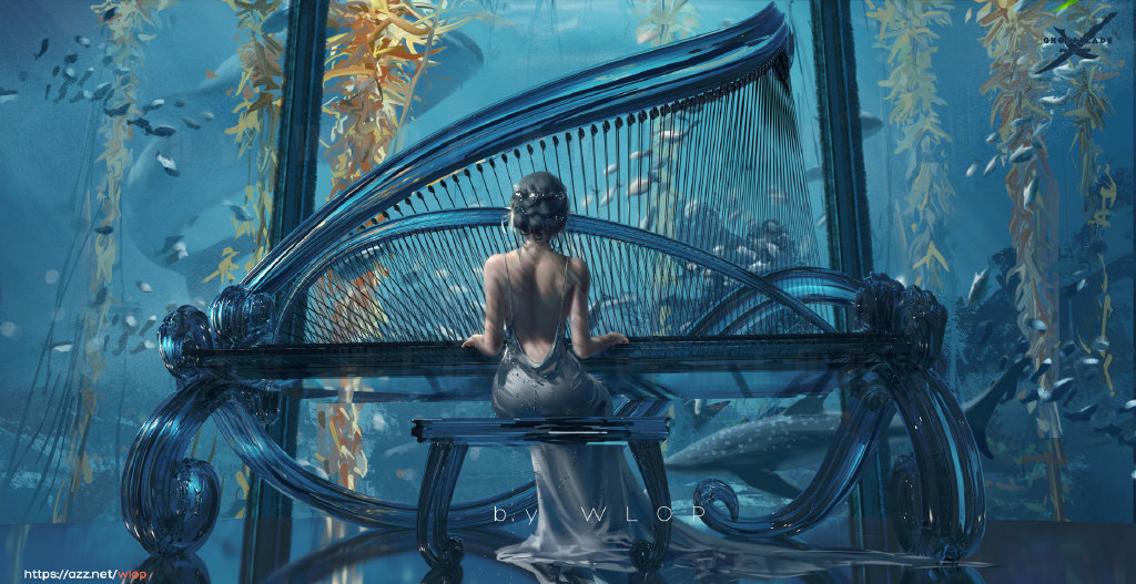 插画师wlop新画集