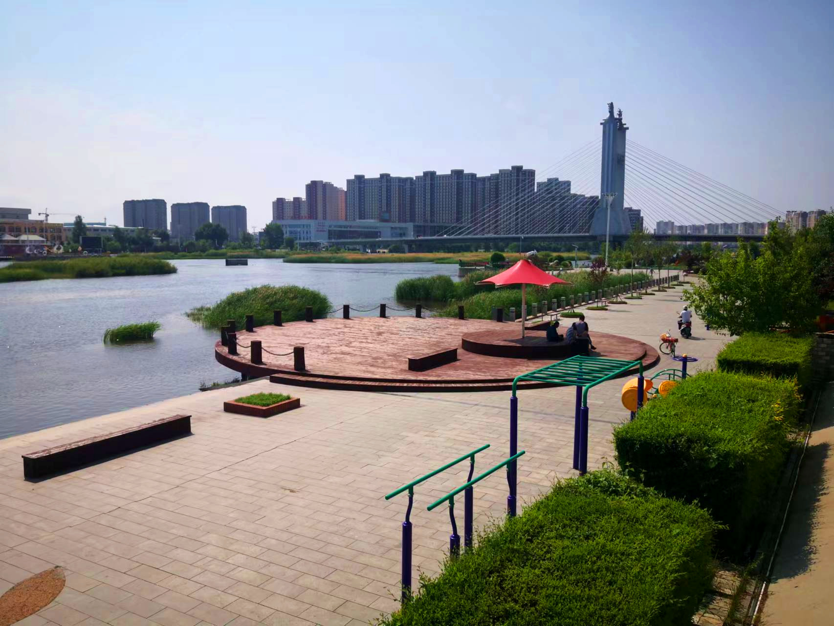 海拉尔伊敏河风光