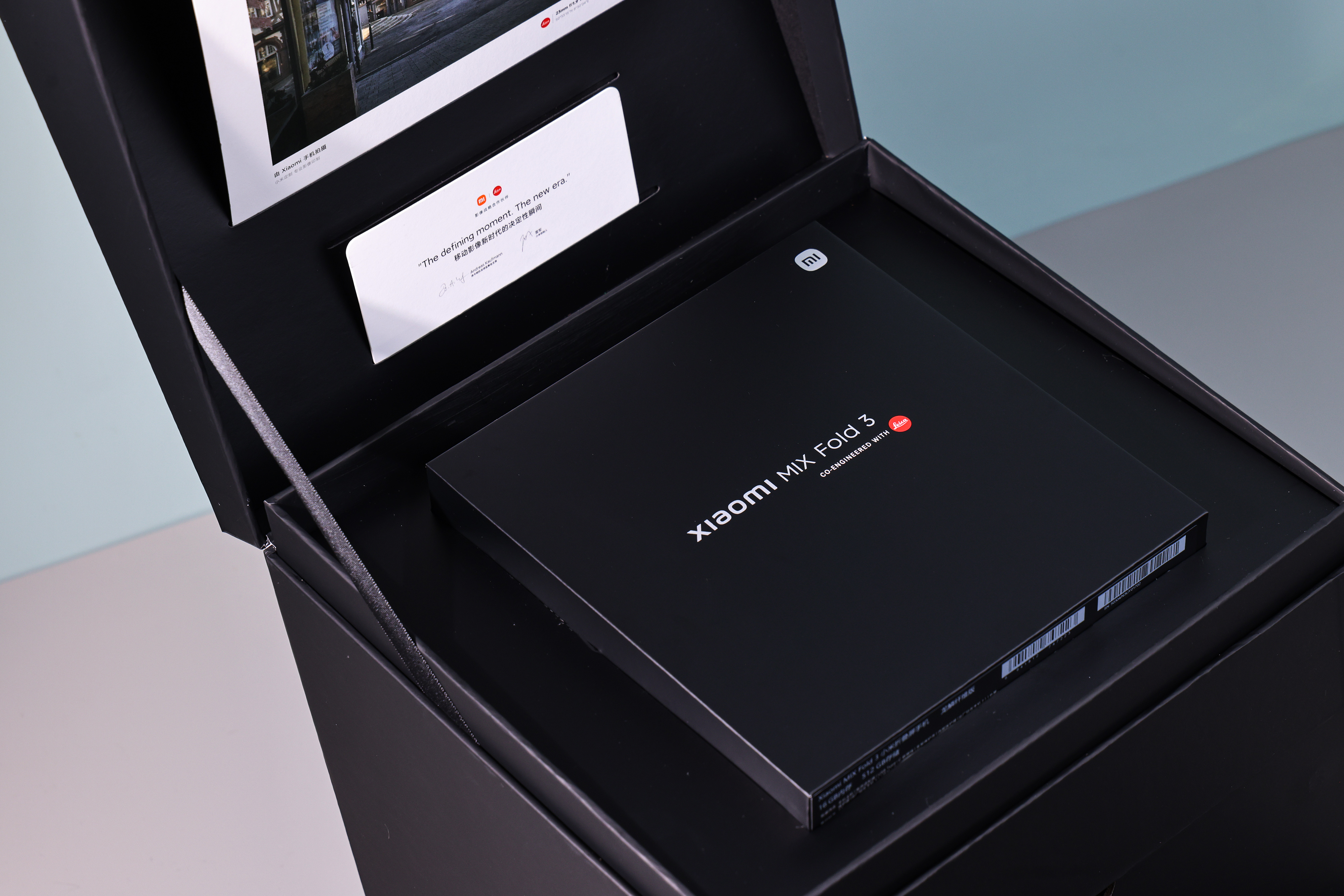 龙鳞纤维带来轻薄好手感 小米mix fold 3图赏