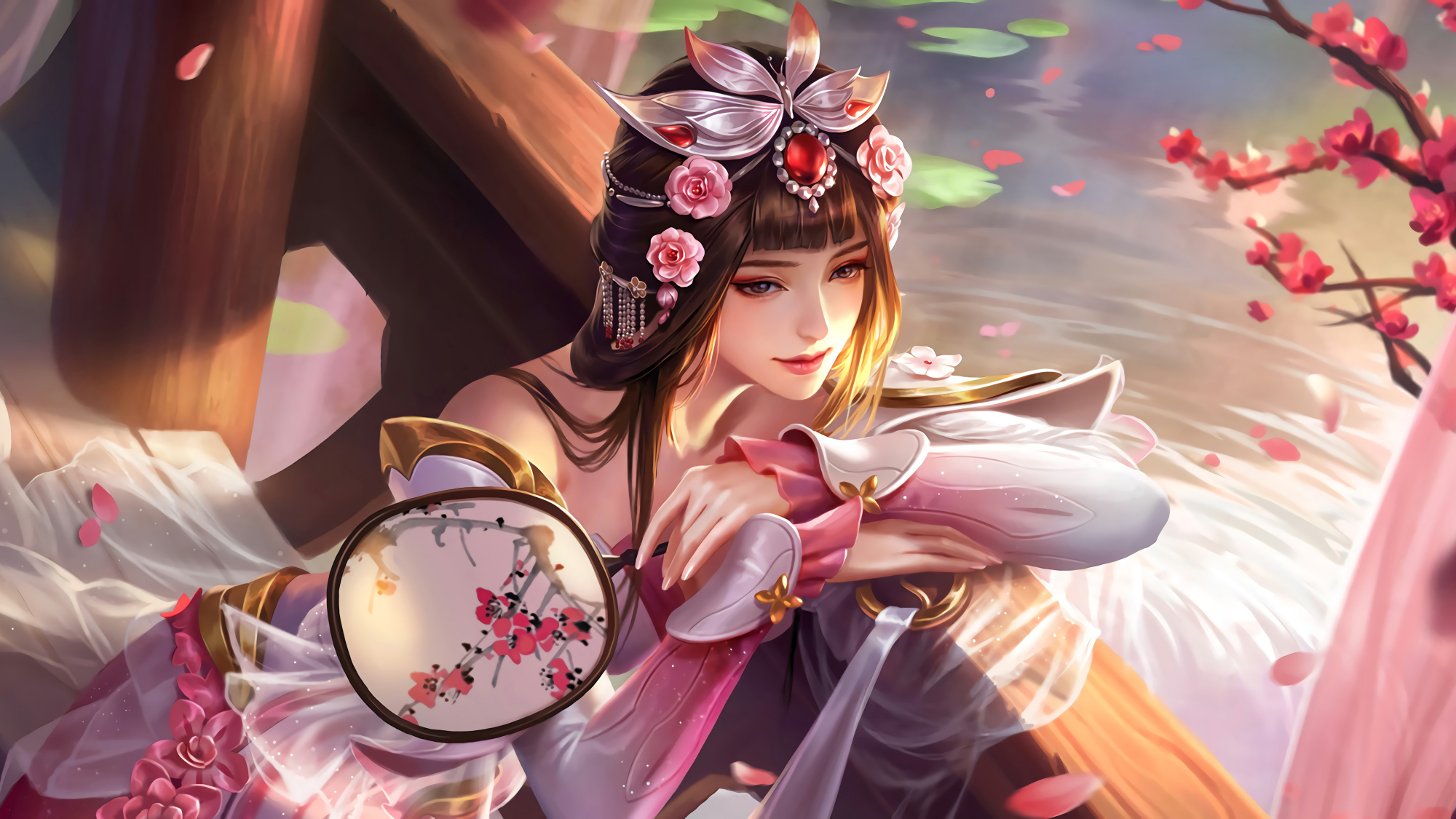 4k超清桌面壁纸,王者荣耀原画,精美无双