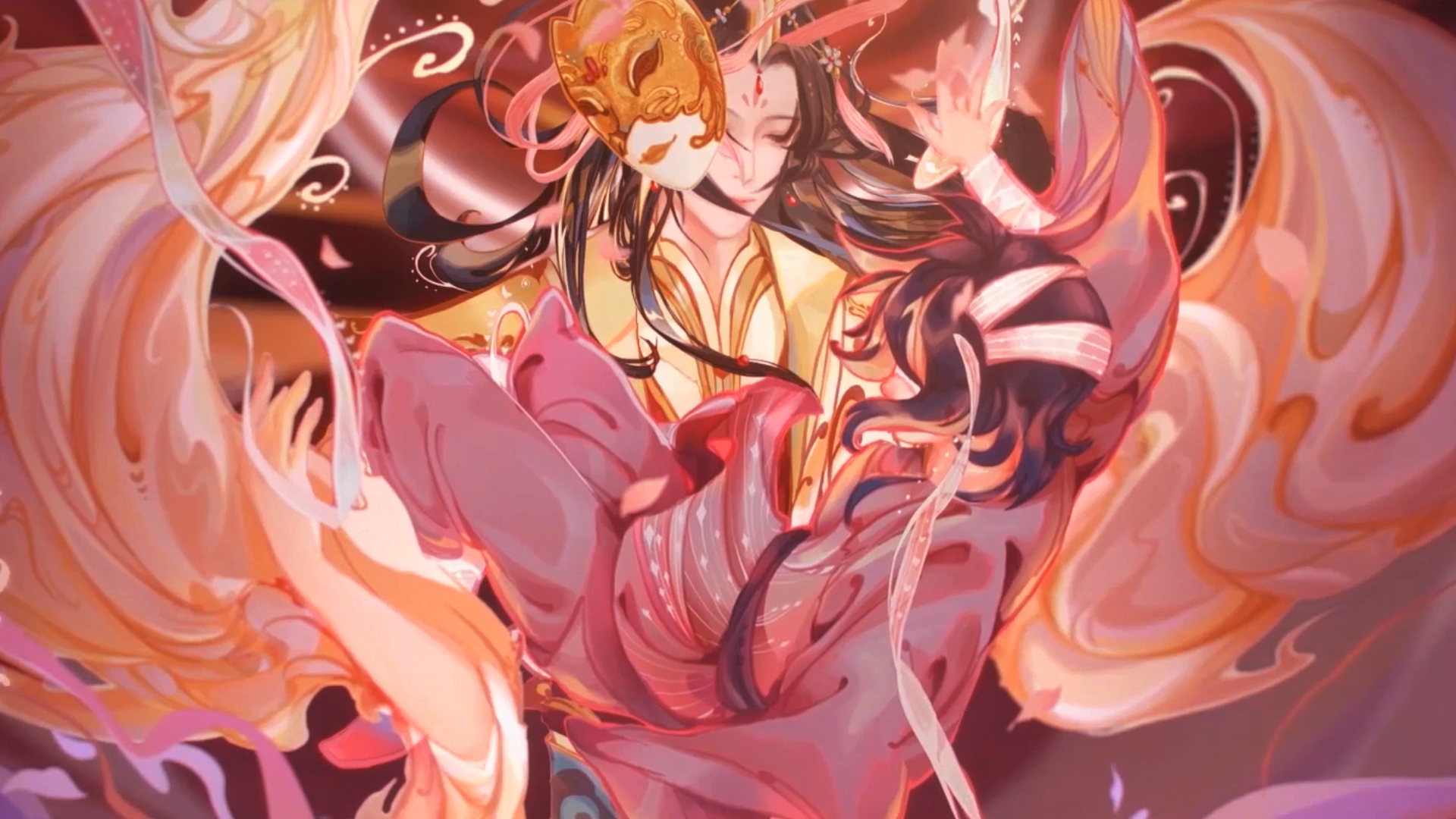 《天官赐福》绝美桌面分享:我喜欢的那个人,是位金枝玉叶的贵人