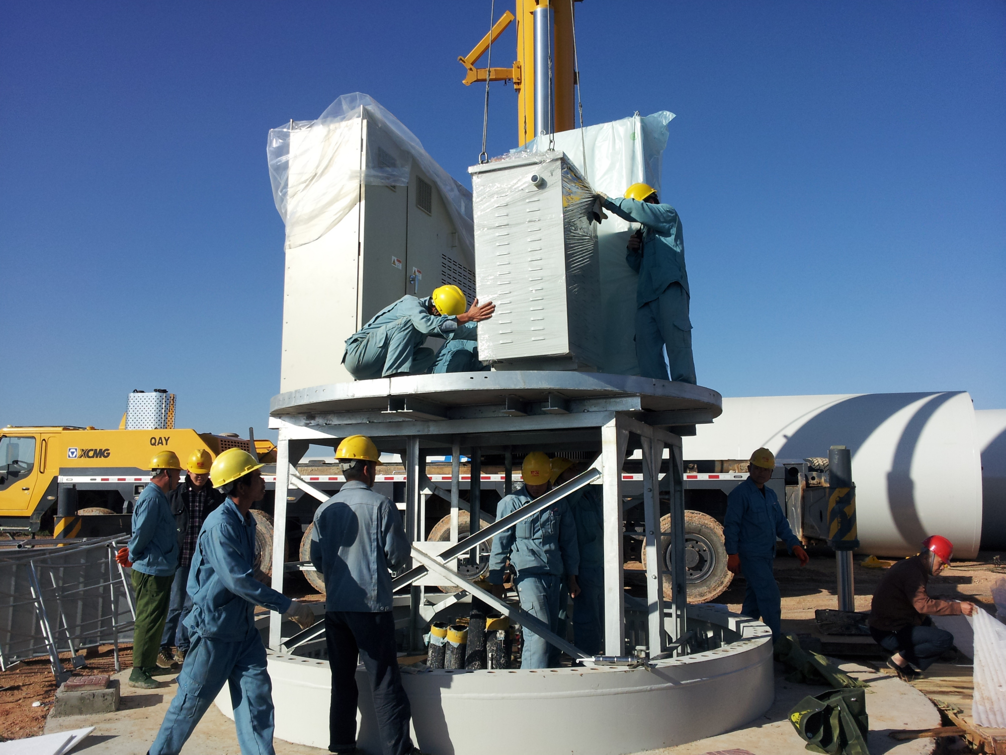 风力发电安装全过程