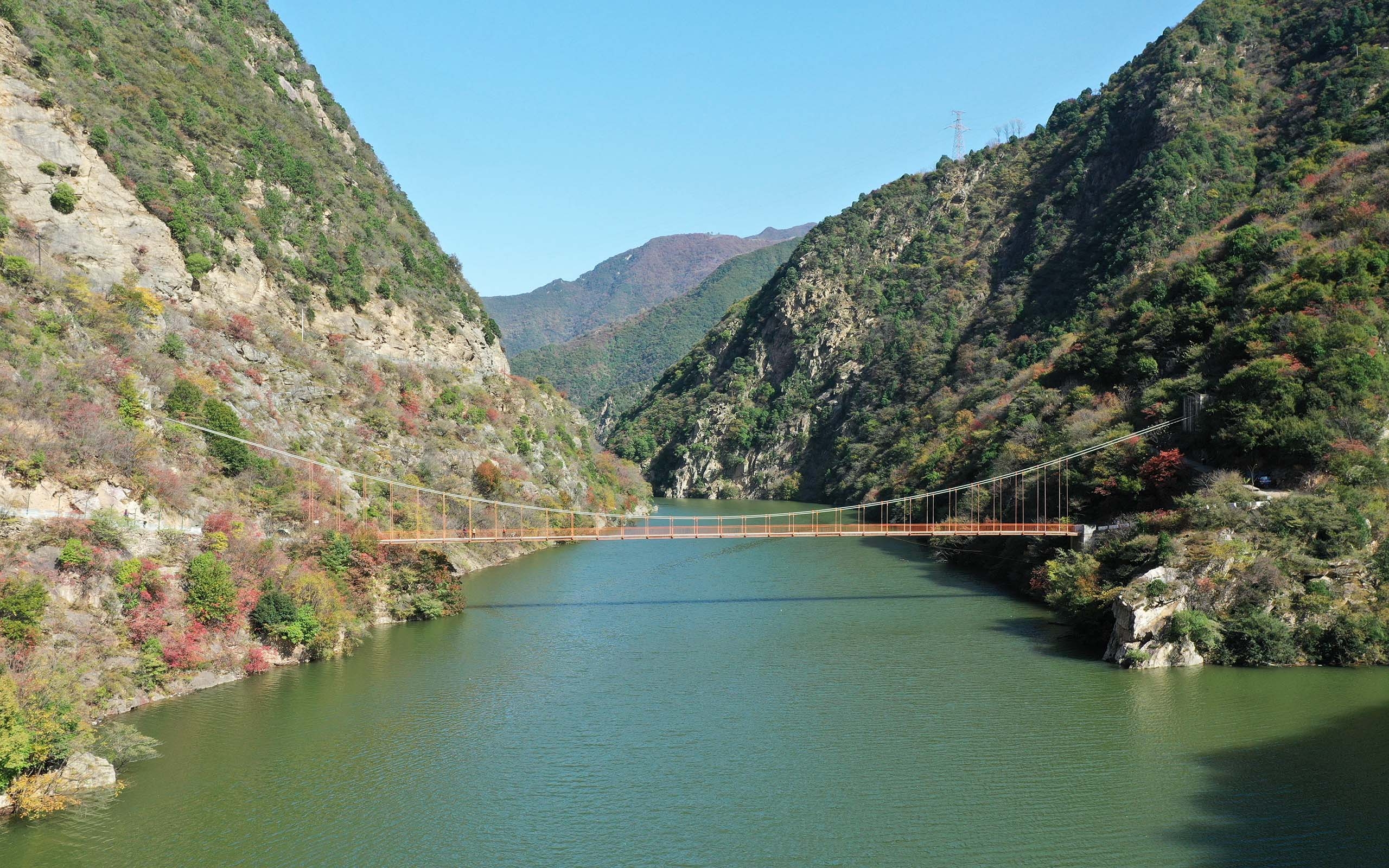 西安黑河水库:山清水秀,美景迷人