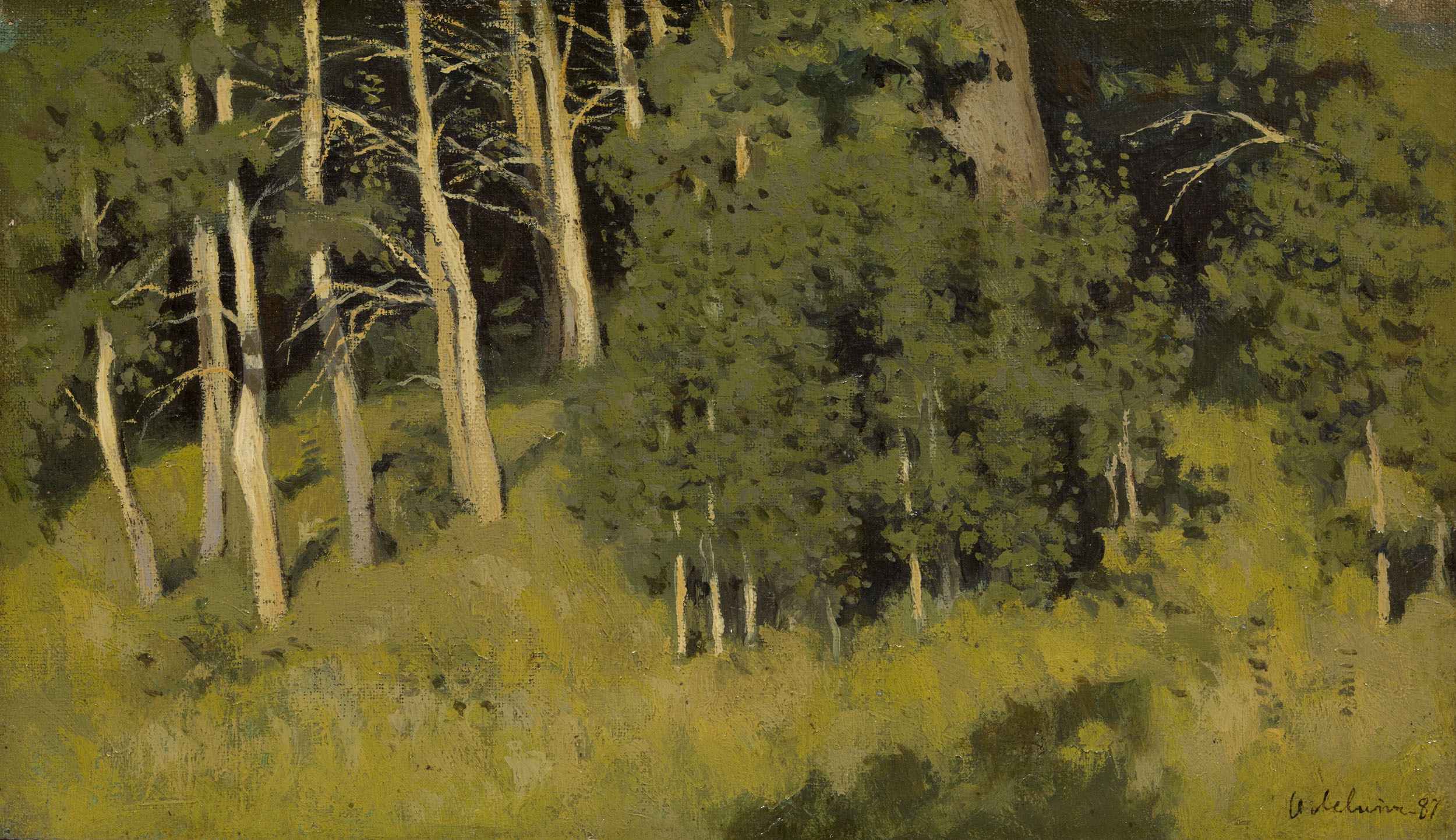 现实主义风景画大师——列维坦油画作品欣赏