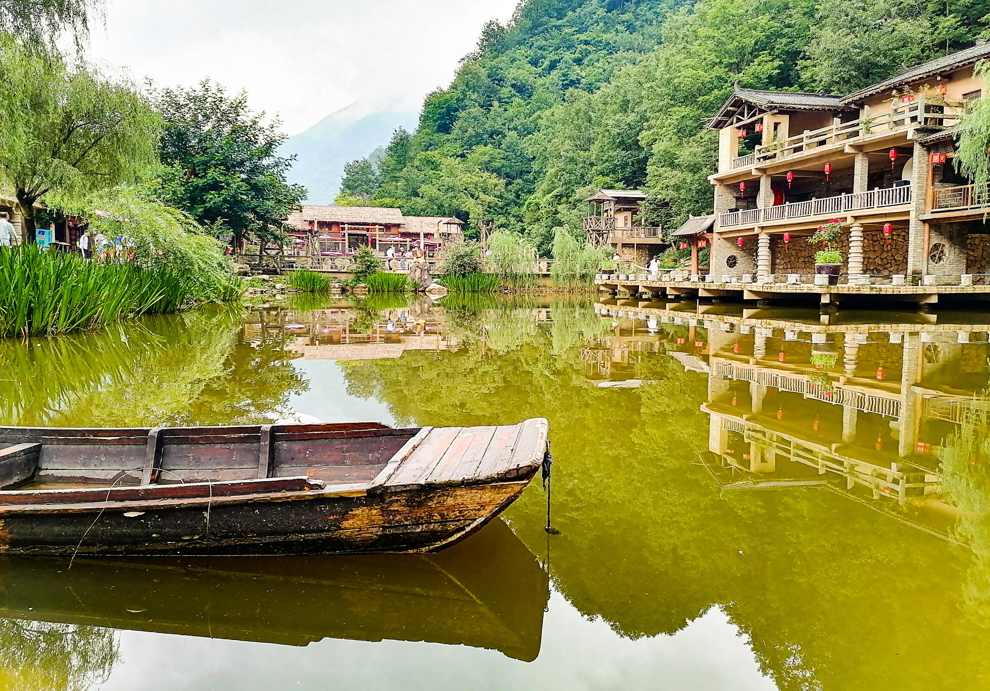 秦岭老屋风景区(陕西·柞水·营盘镇)(4a)