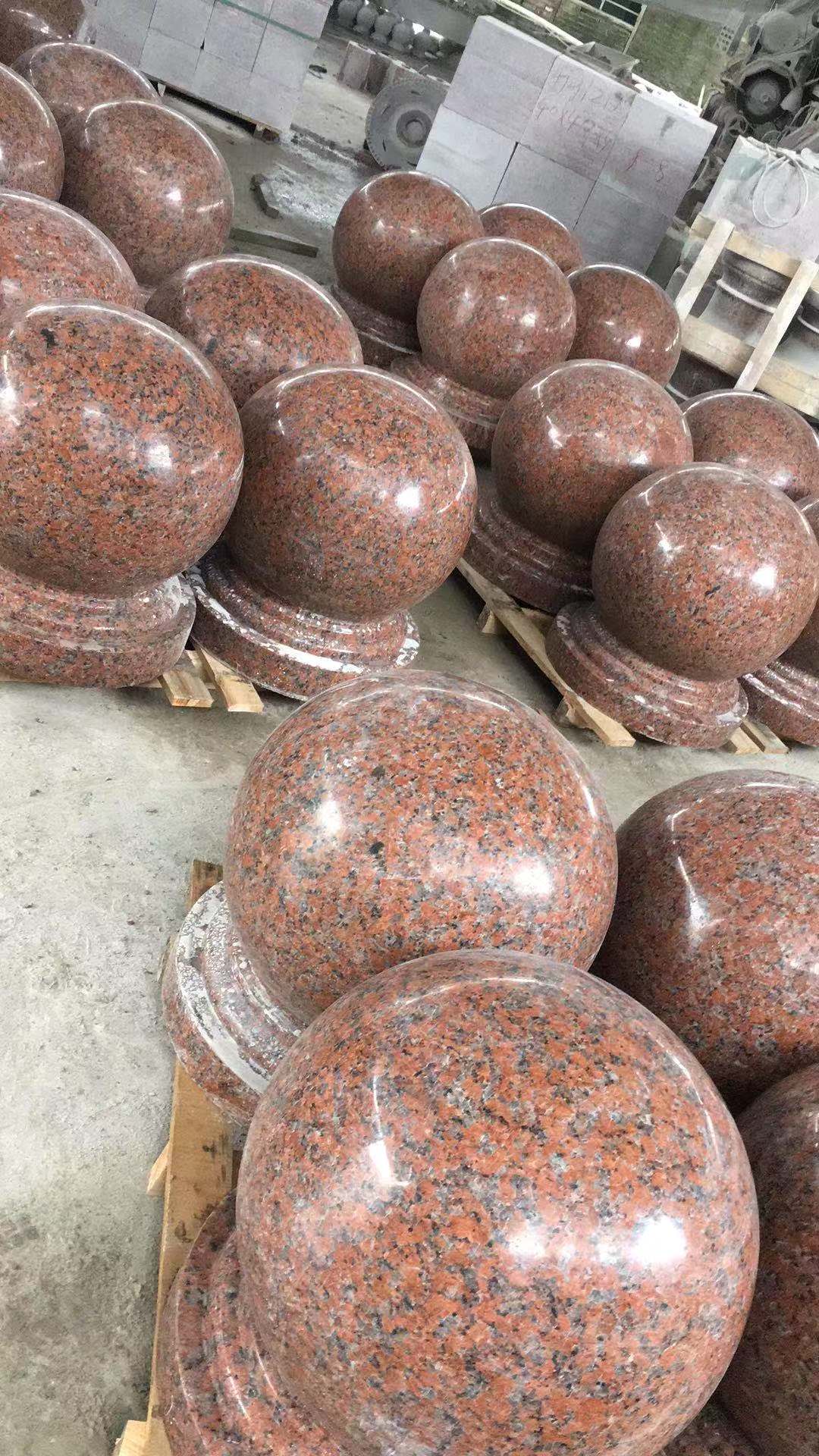 枫叶红地铺石 中俊石材